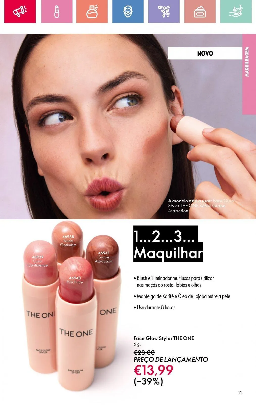 Folheto Folheto de Oriflame até 05.07.2025 de 18 de junho até 5 de julho 2025 - Pagina 71