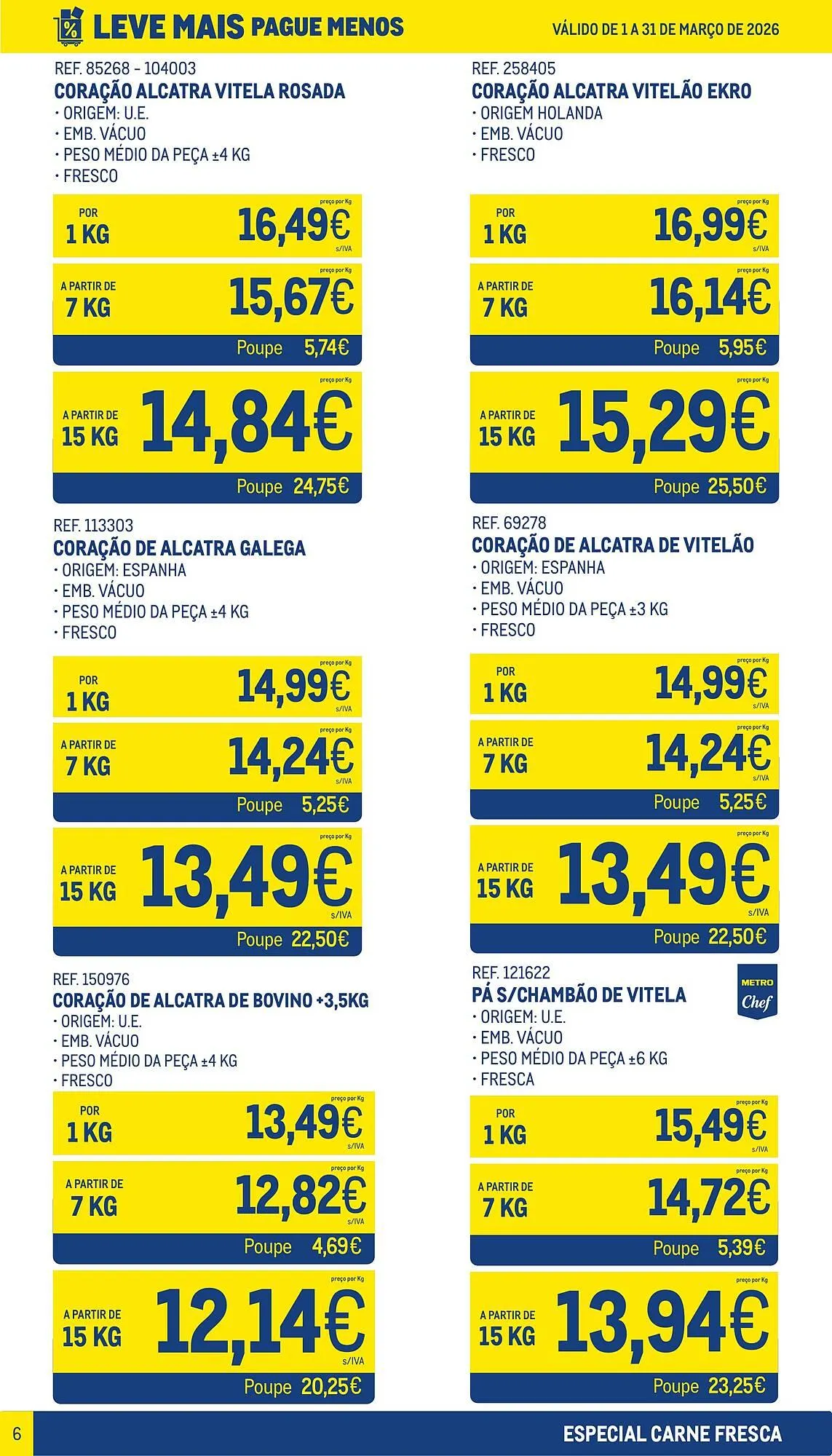 Folheto Catálogo Makro de 1 de março até 31 de março 2026 - Pagina 6
