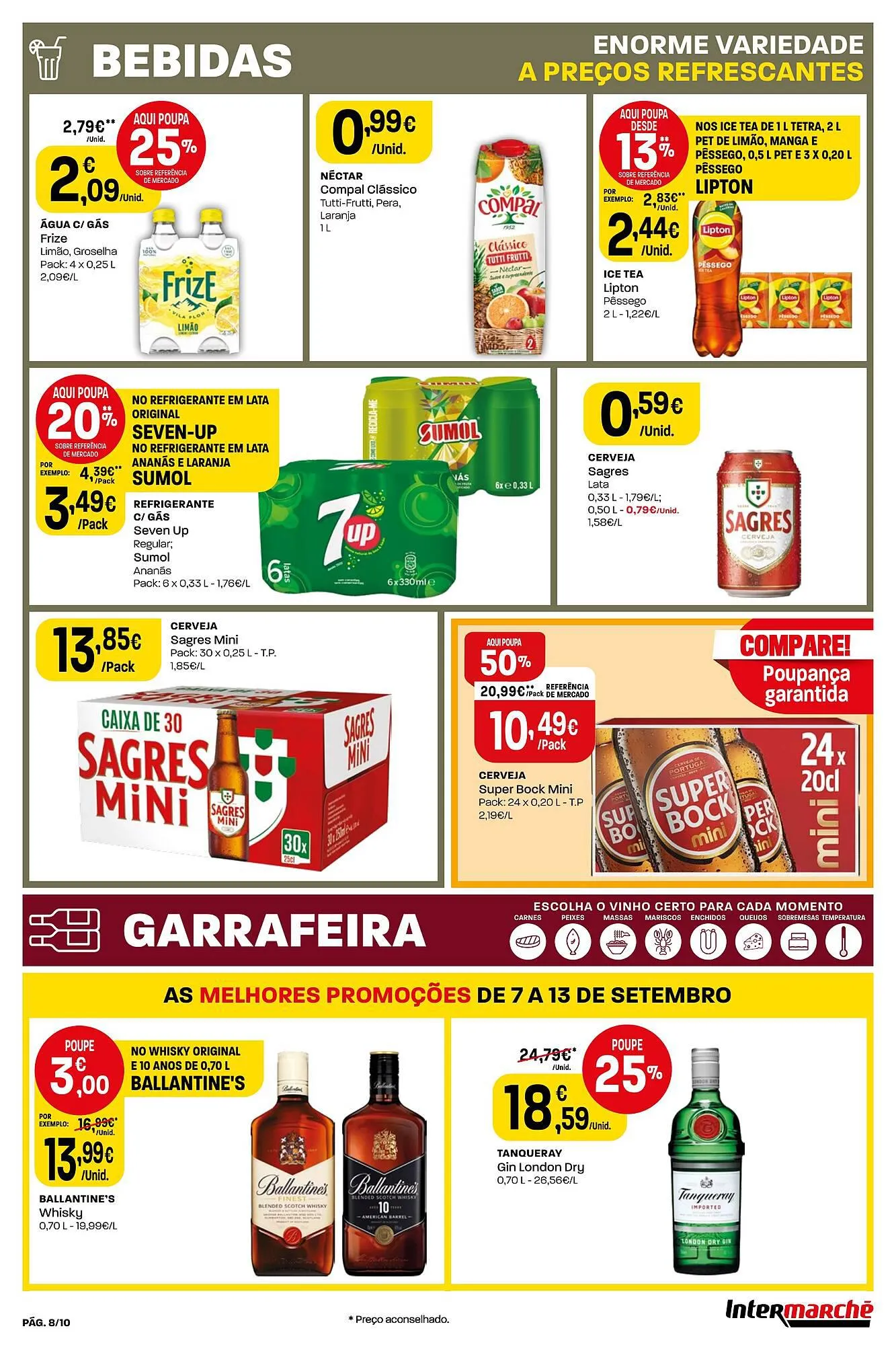 Folheto Folheto Intermarché de 7 de setembro até 13 de setembro 2023 - Pagina 8