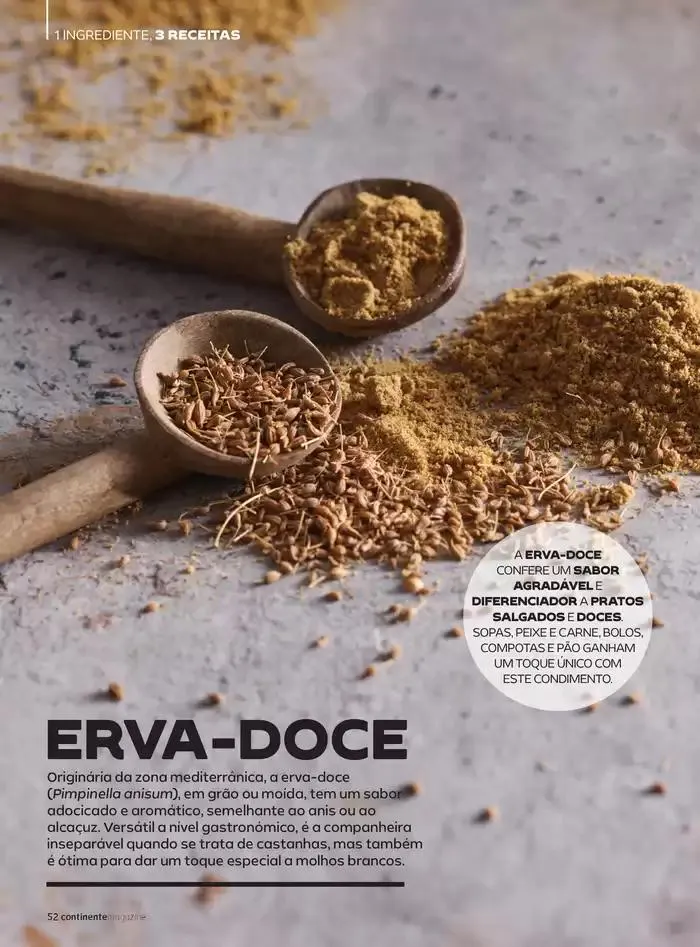 Folheto Continente Magazine: Paixão pela comida de 29 de outubro até 31 de janeiro 2025 - Pagina 19