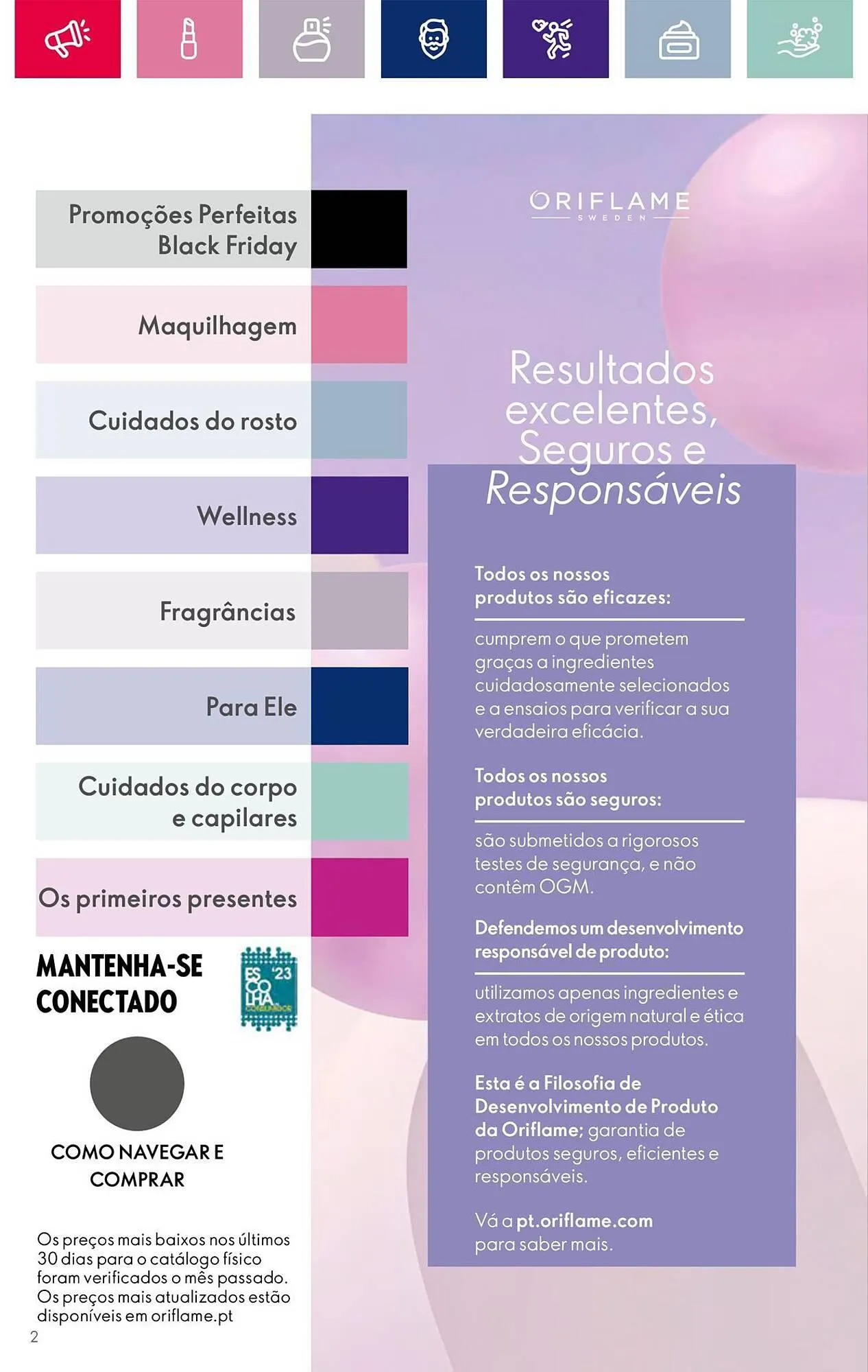 Folheto Folheto Oriflame de 25 de outubro até 7 de novembro 2023 - Pagina 2