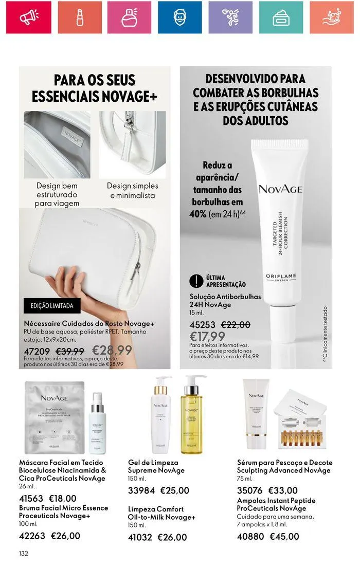 Folheto Folheto Oriflame de 30 de maio até 19 de junho 2024 - Pagina 132