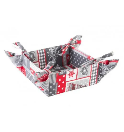 CESTA ALGODAO 34*34 CINZENTO - NV-141508