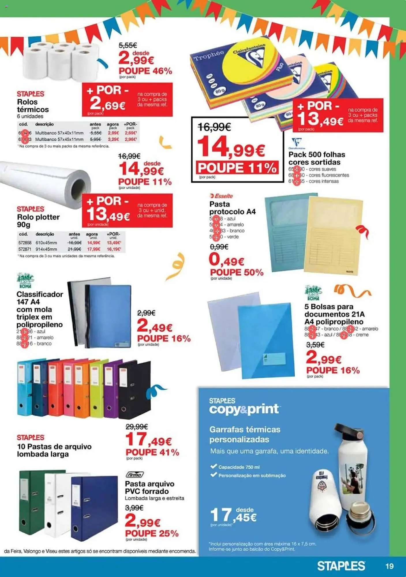 Folheto Folheto Staples de 4 de maio até 28 de maio 2026 - Pagina 19
