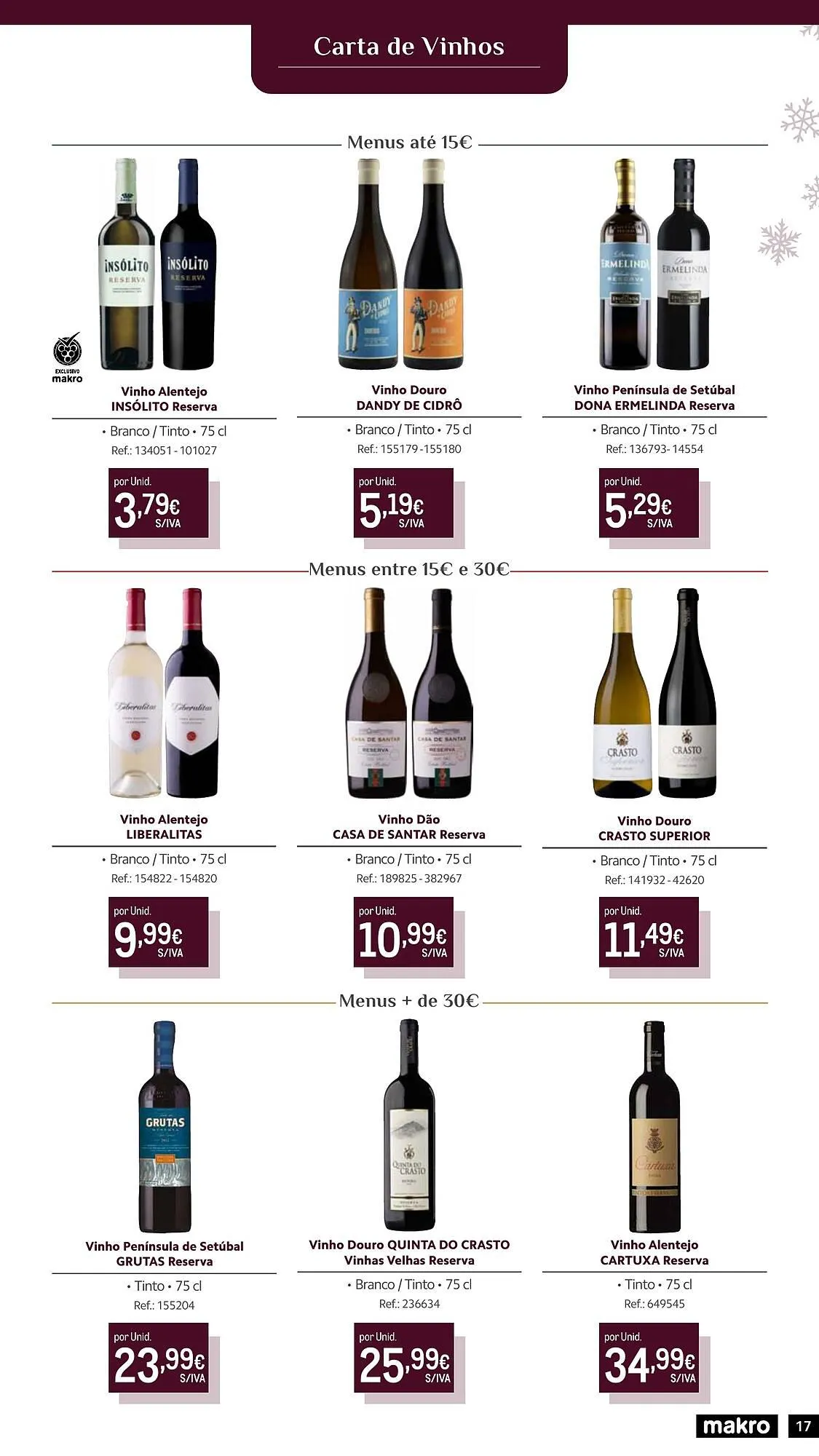 Folheto Folheto Makro de 10 de novembro até 31 de dezembro 2023 - Pagina 17