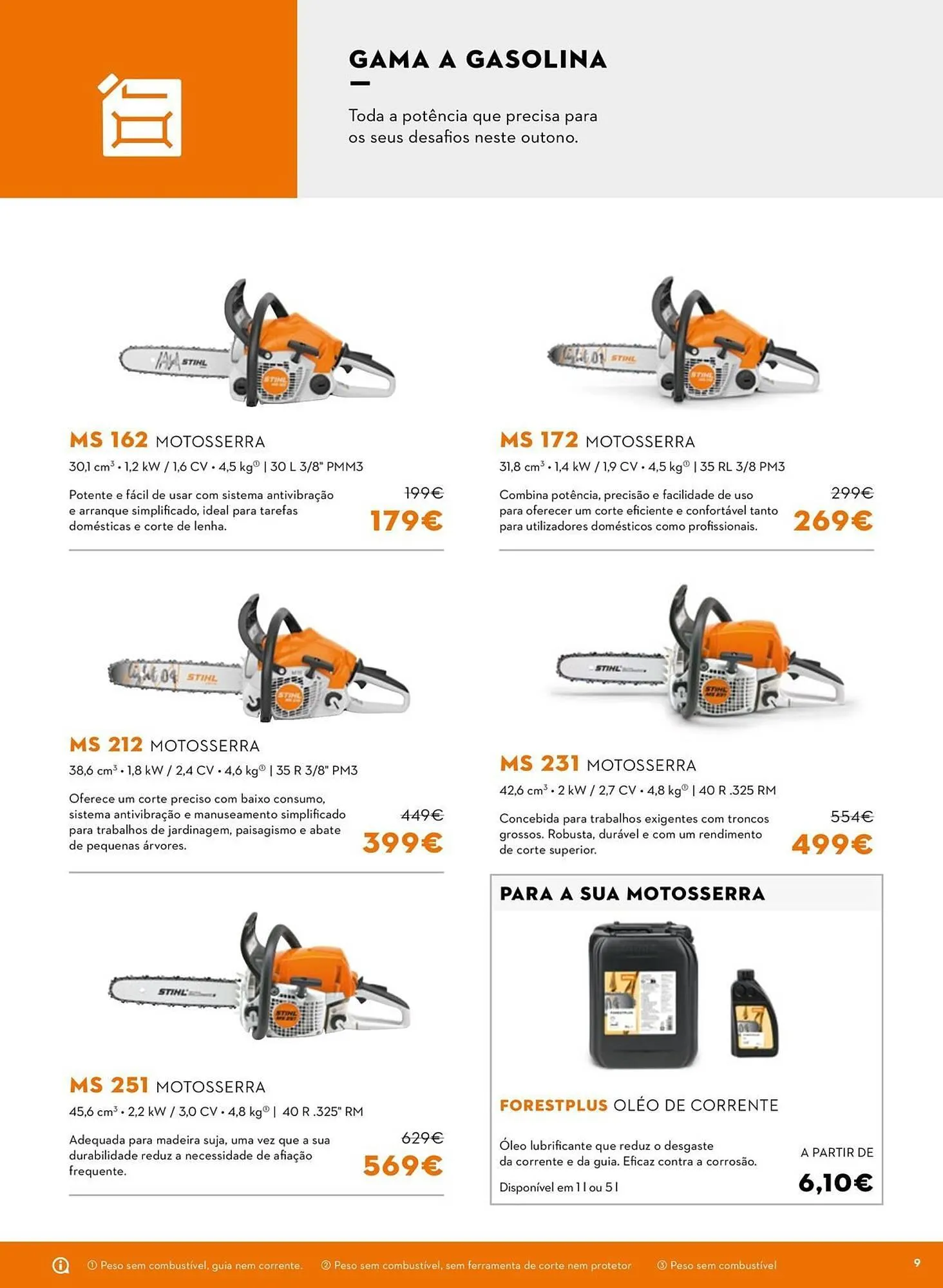 Folheto Catálogo Stihl de 24 de novembro até 10 de janeiro 2026 - Pagina 9