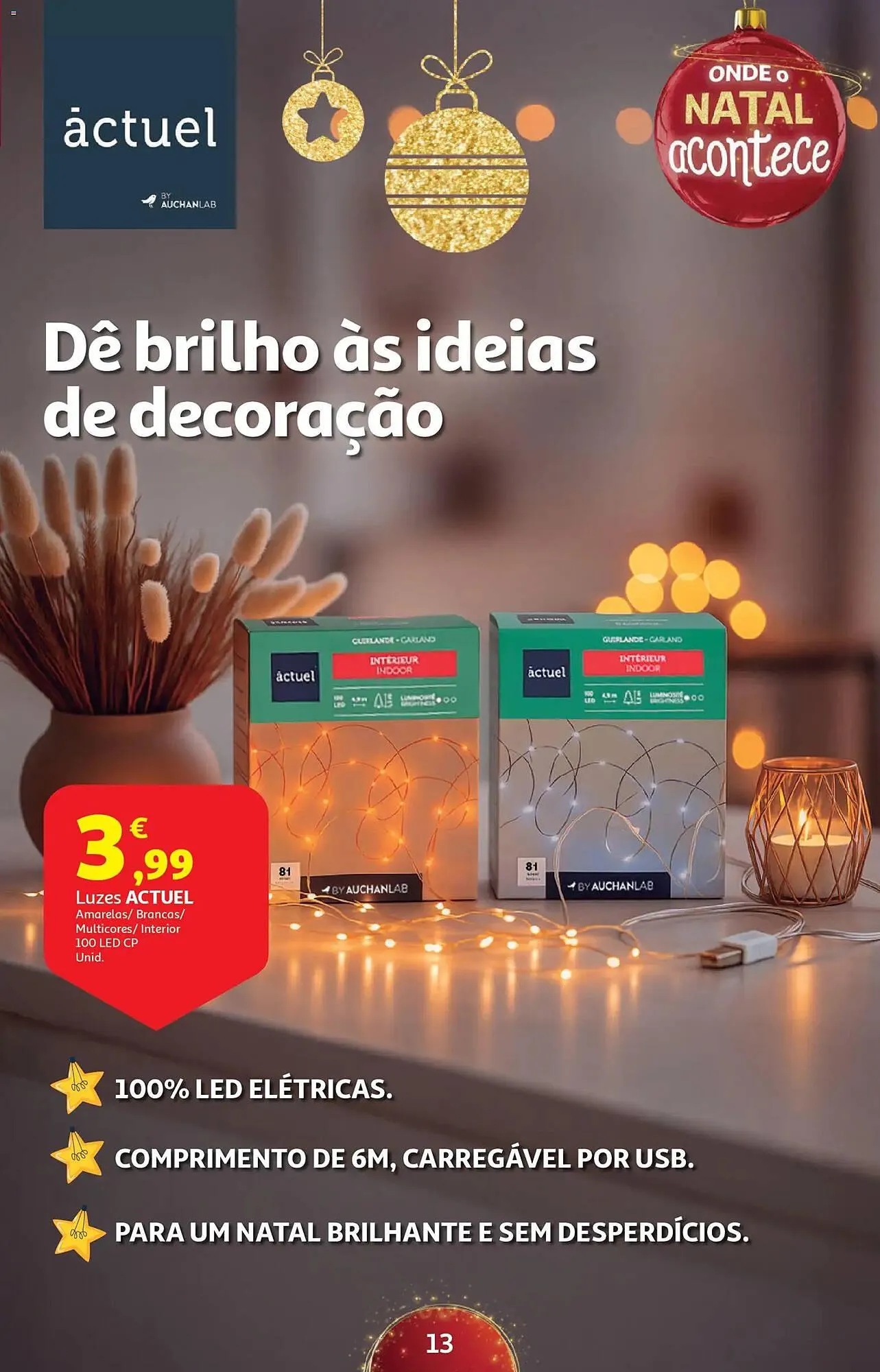 Folheto Folheto Auchan de 18 de novembro até 5 de dezembro 2025 - Pagina 13