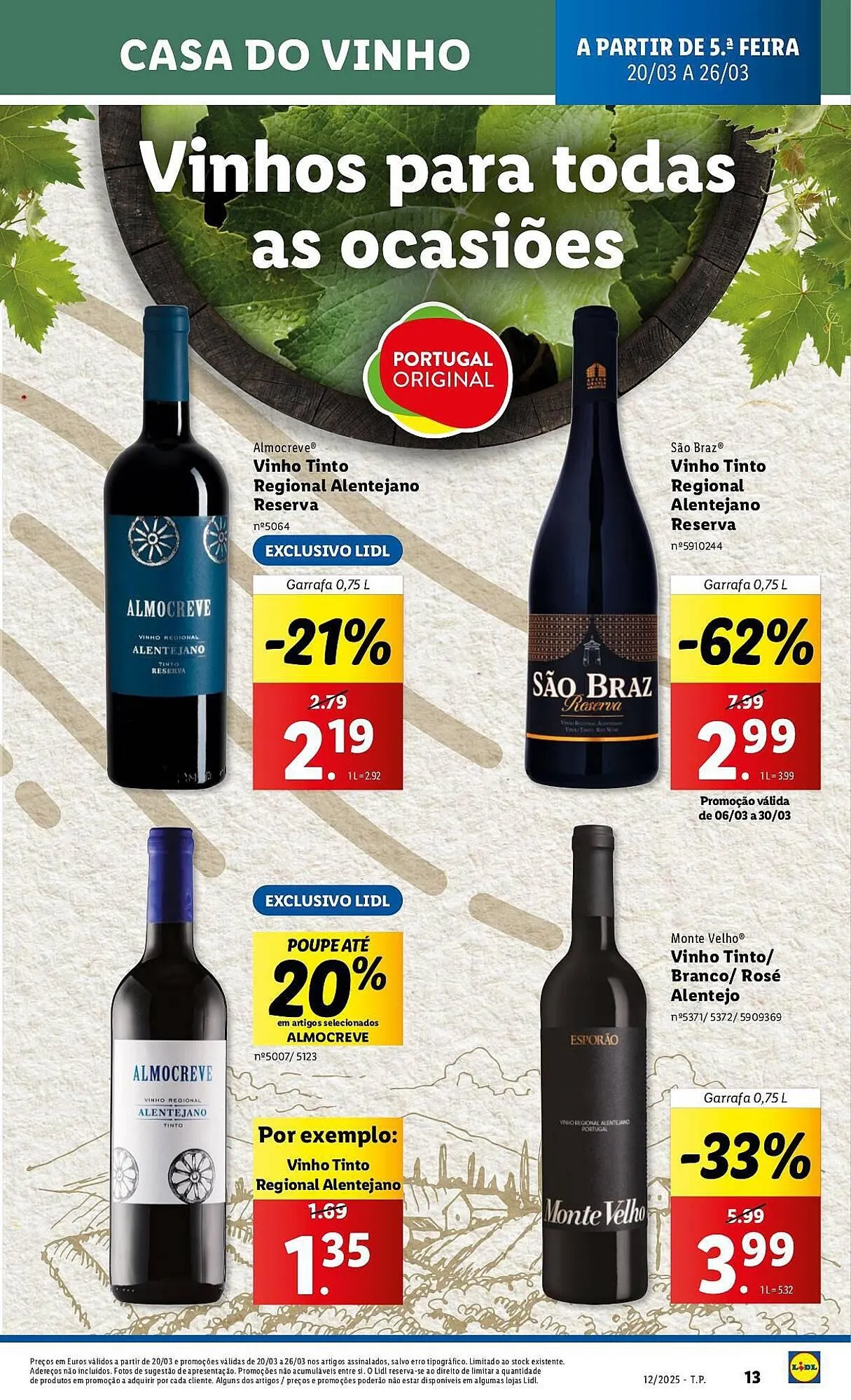 Folheto Folheto Lidl de 20 de março até 26 de março 2025 - Pagina 13