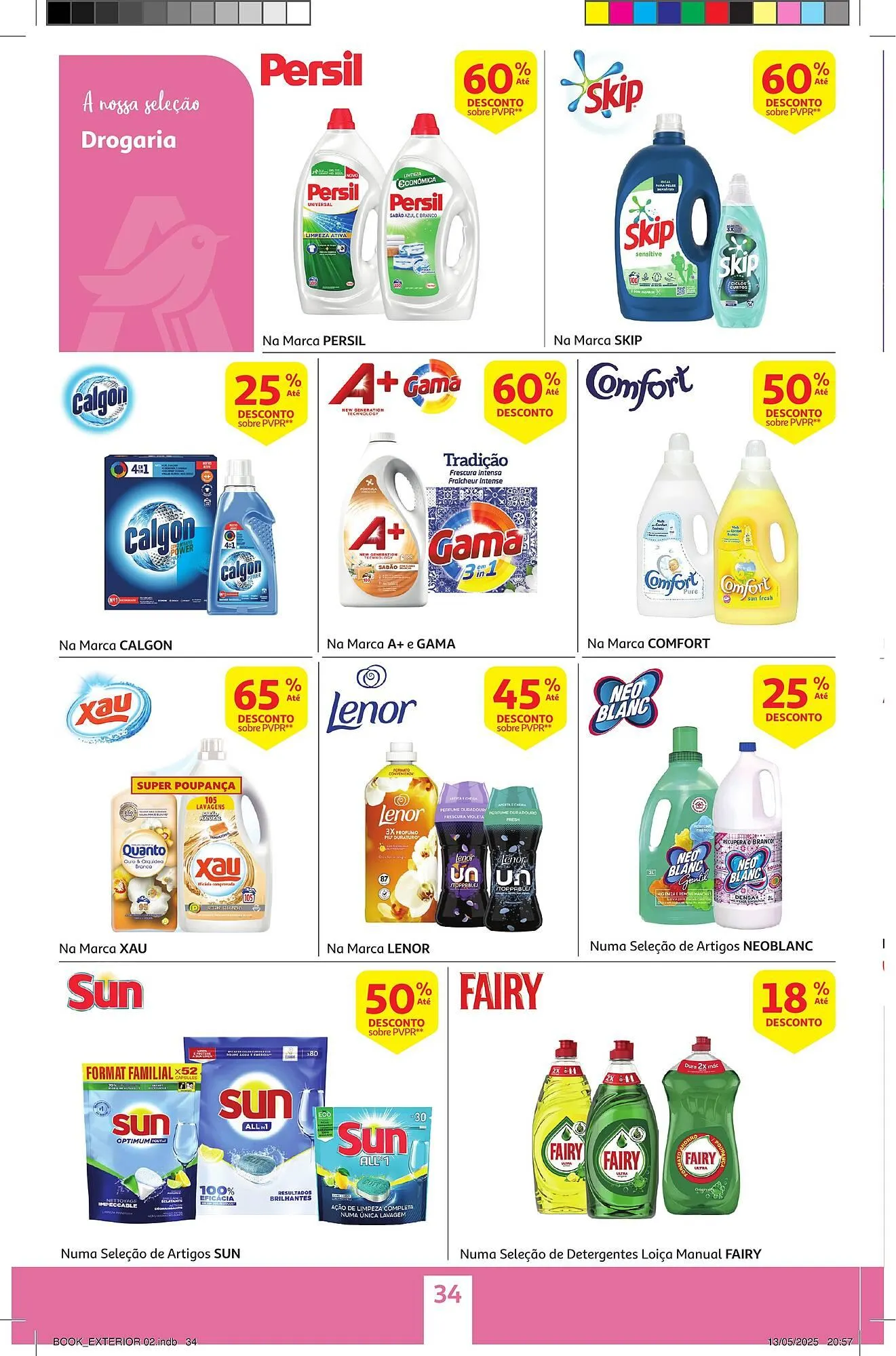 Folheto Folheto Auchan de 22 de maio até 1 de junho 2025 - Pagina 34