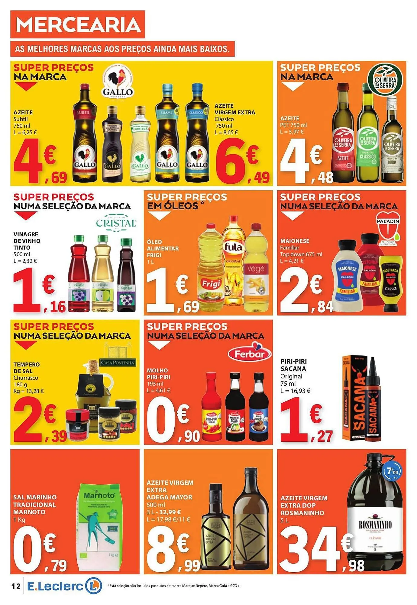 Folheto Folheto E.Leclerc de 15 de janeiro até 21 de janeiro 2026 - Pagina 12