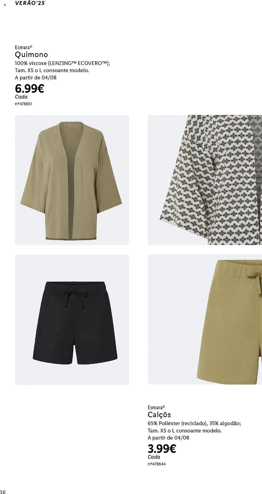 Folheto Folheto Lidl de 2 de junho até 18 de agosto 2025 - Pagina 36