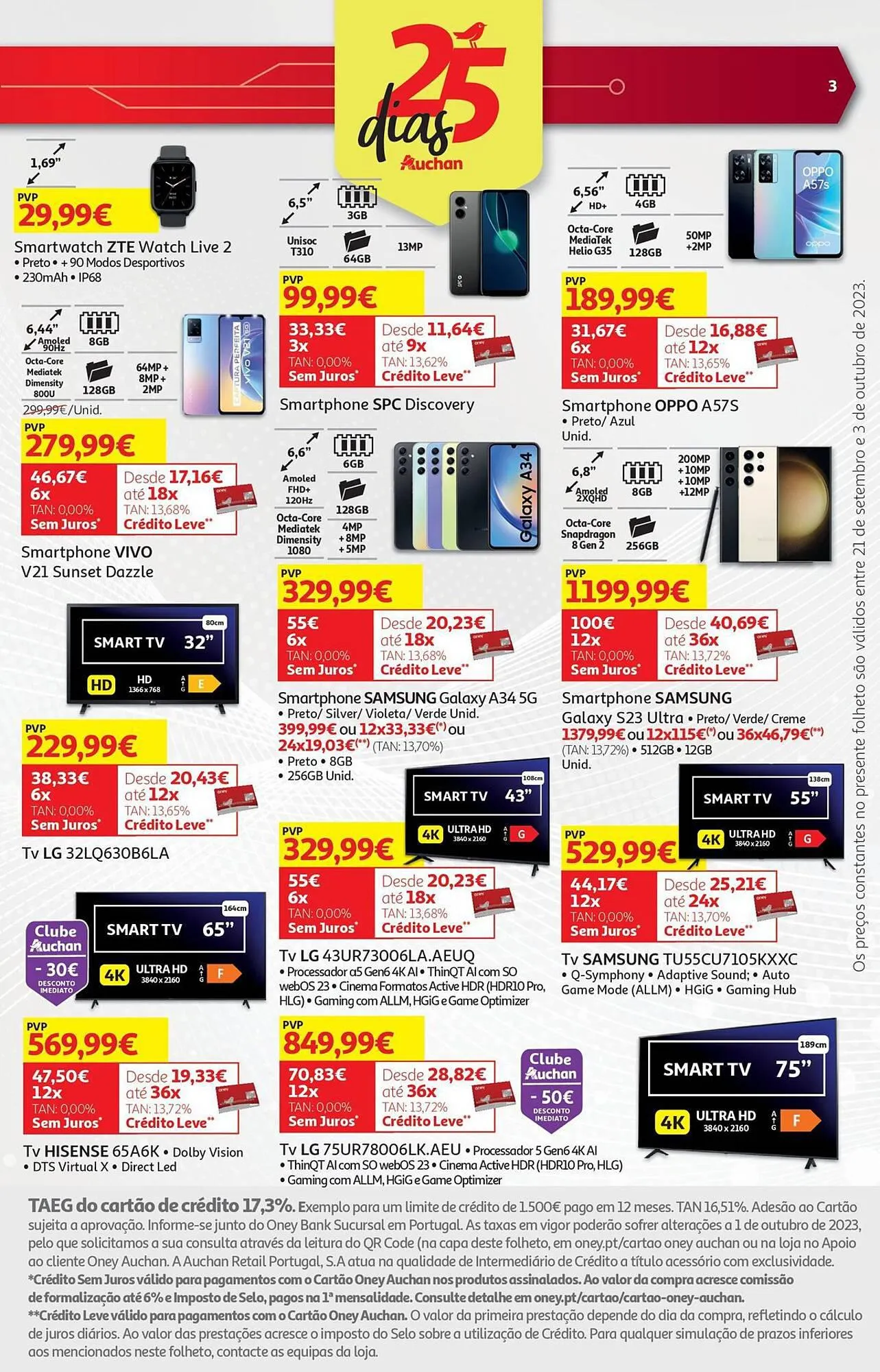 Folheto Folheto Auchan de 21 de setembro até 3 de outubro 2023 - Pagina 34