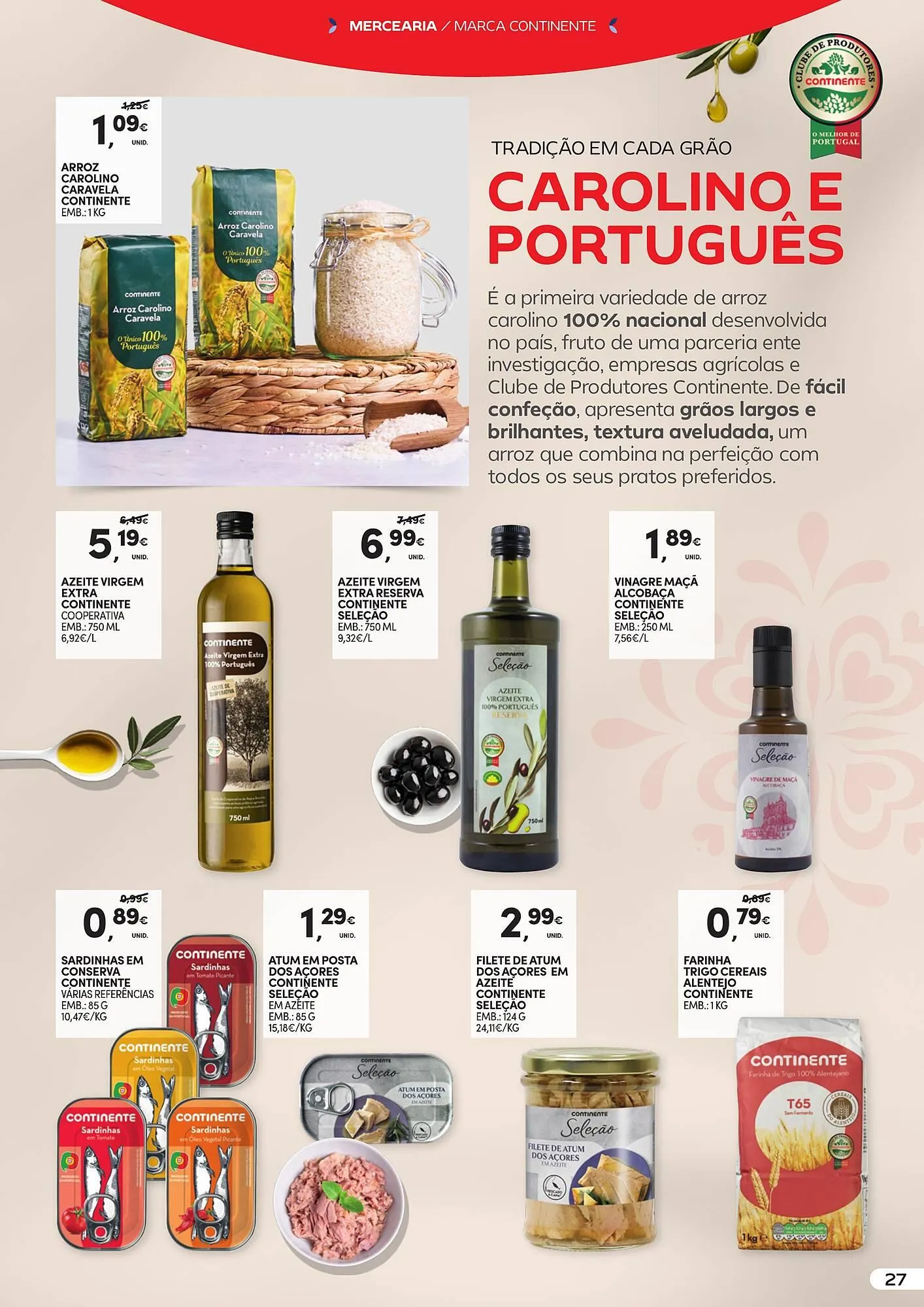 Folheto Folheto Continente de 6 de maio até 18 de maio 2025 - Pagina 27