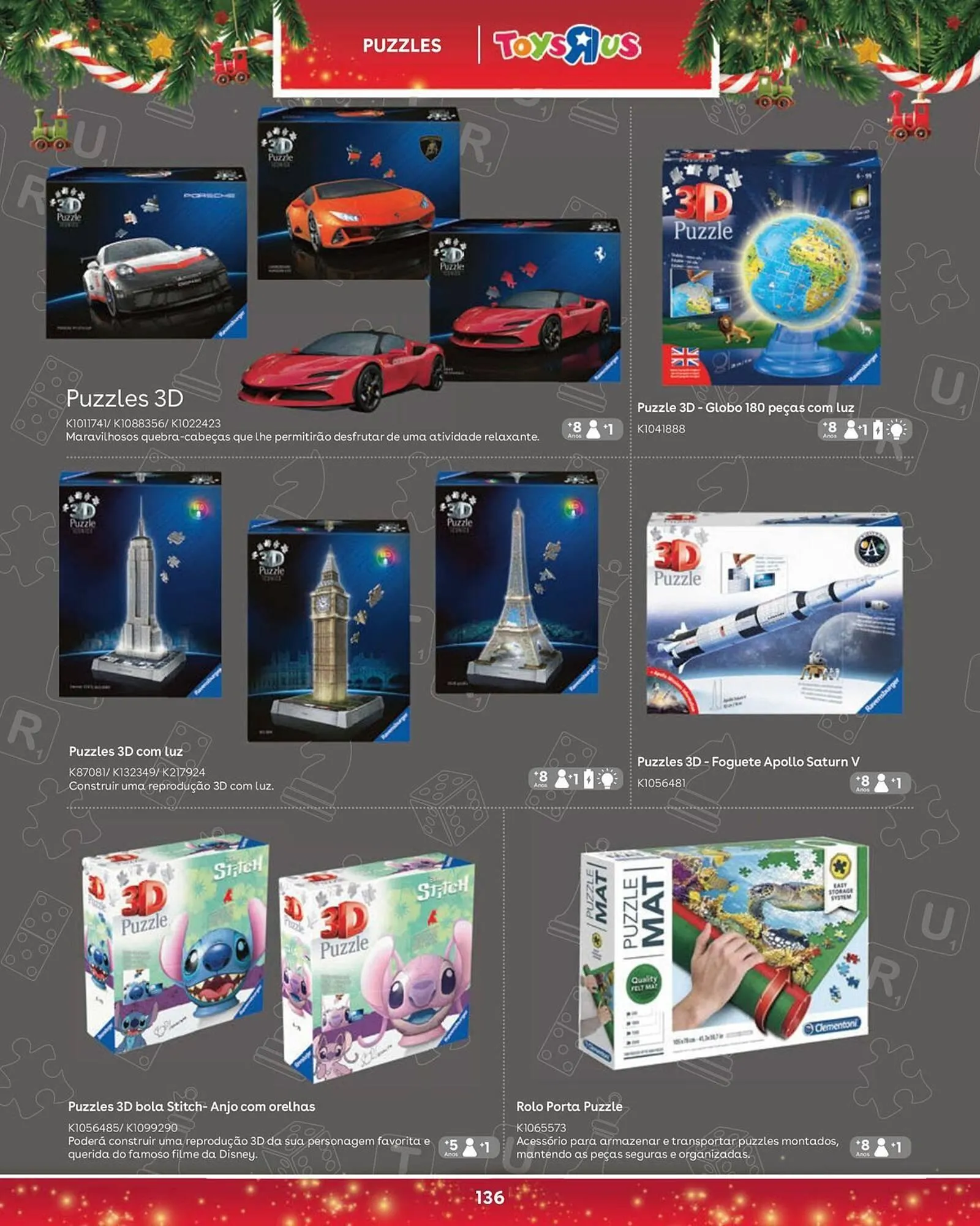 Folheto Catálogo Toys R Us de 5 de novembro até 5 de janeiro 2026 - Pagina 136