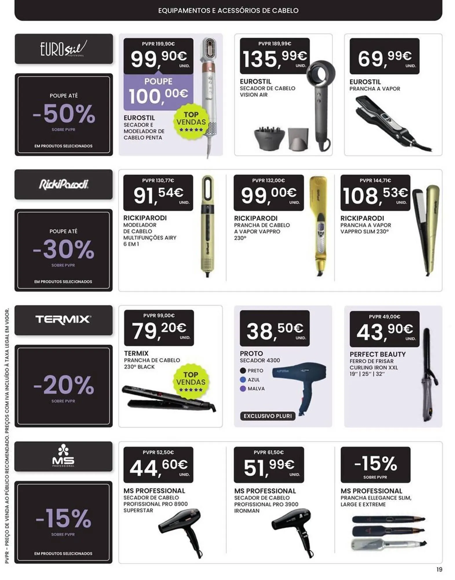 Folheto Catálogo Pluricosmética de 7 de janeiro até 28 de abril 2026 - Pagina 19