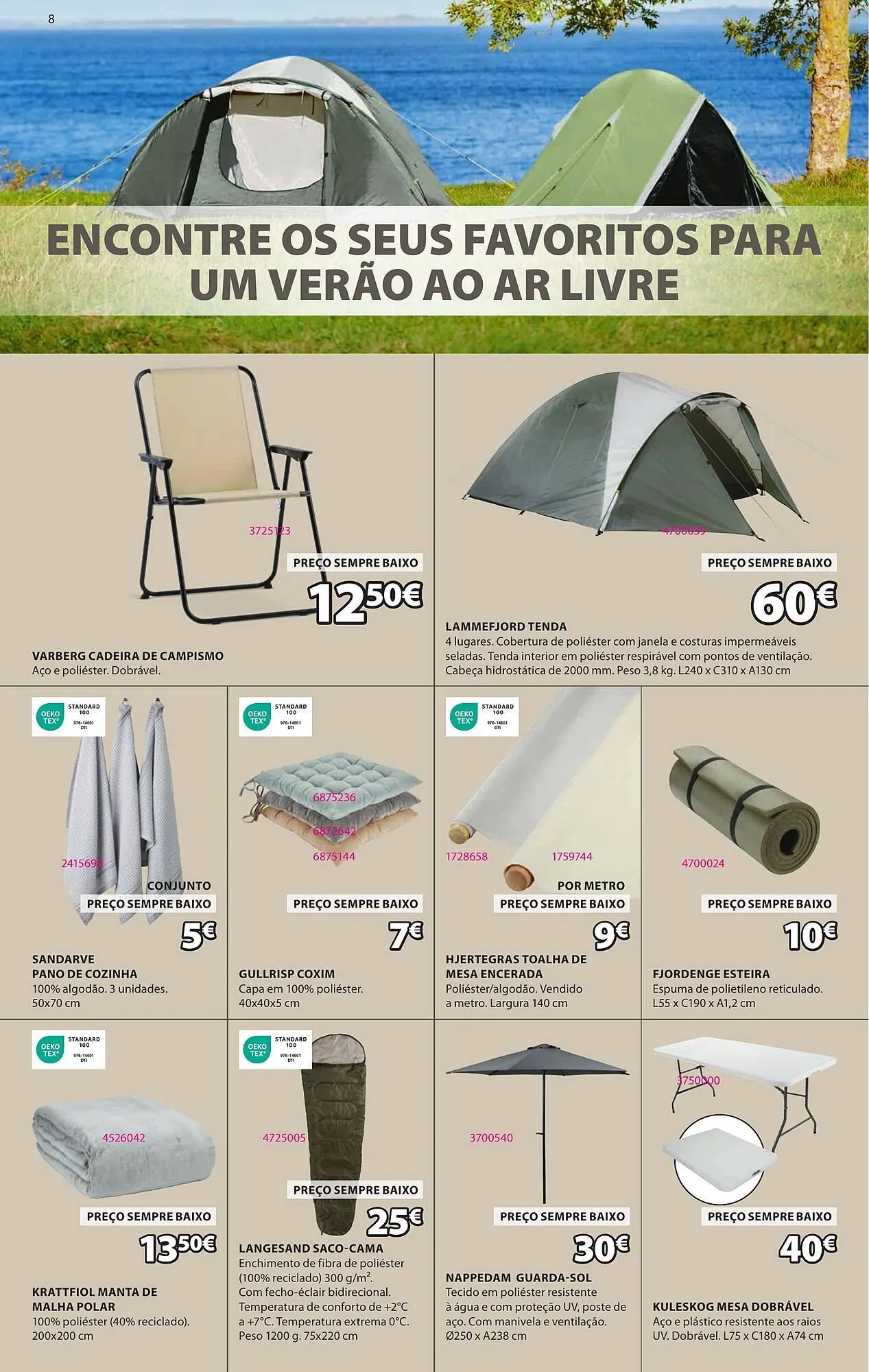 Folheto Folheto JYSK de 19 de maio até 11 de junho 2025 - Pagina 8