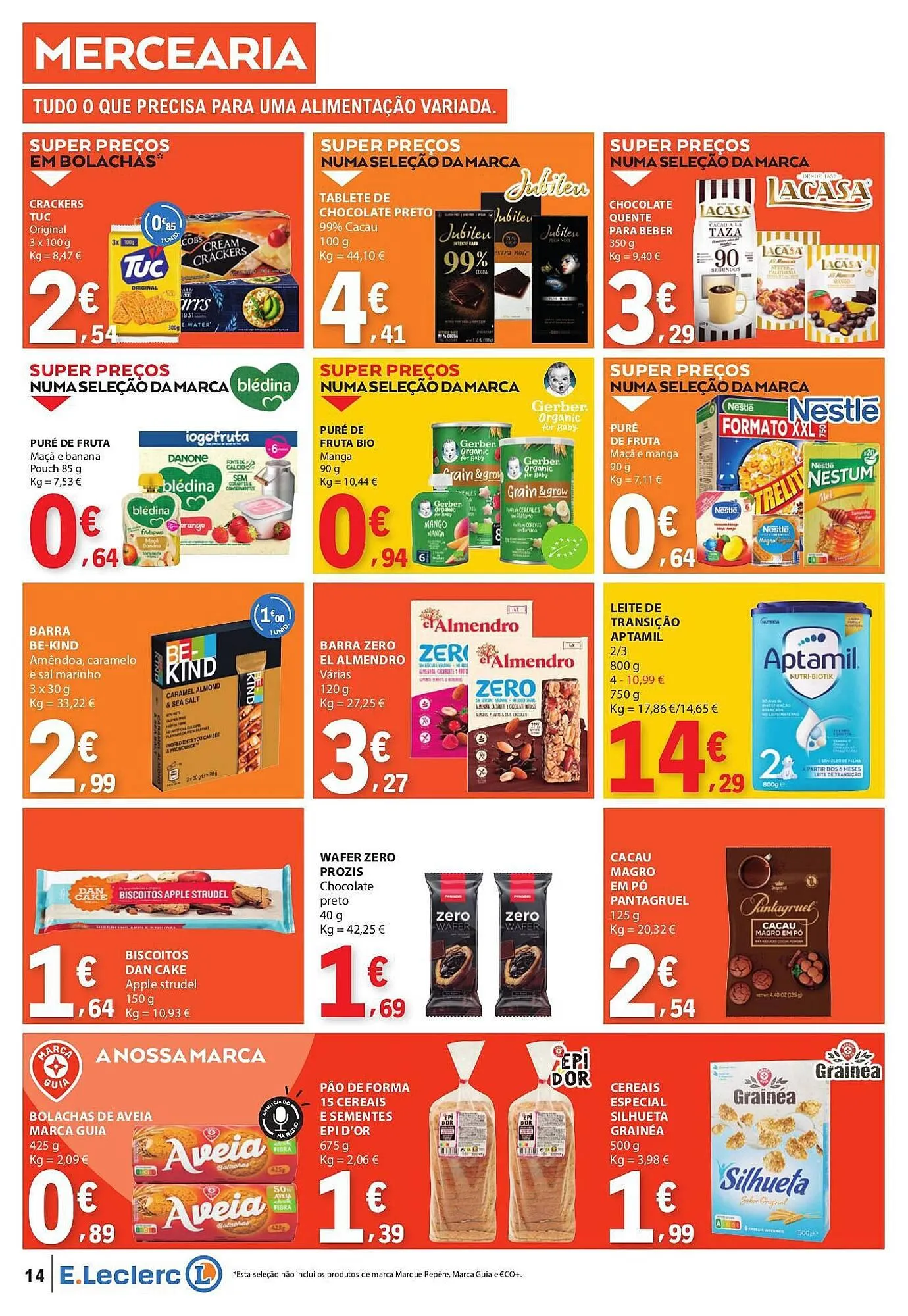 Folheto Folheto E.Leclerc de 26 de fevereiro até 4 de março 2026 - Pagina 14