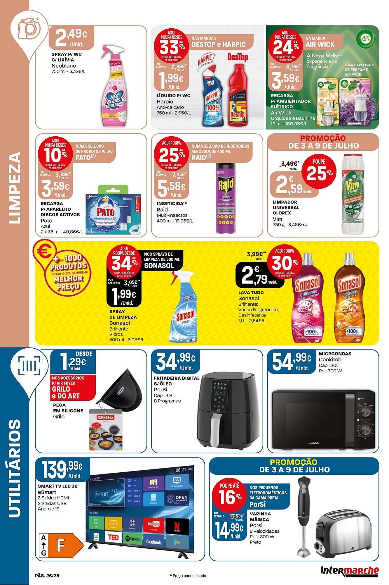 Folheto Folheto Intermarché de 3 de julho até 9 de julho 2025 - Pagina 26