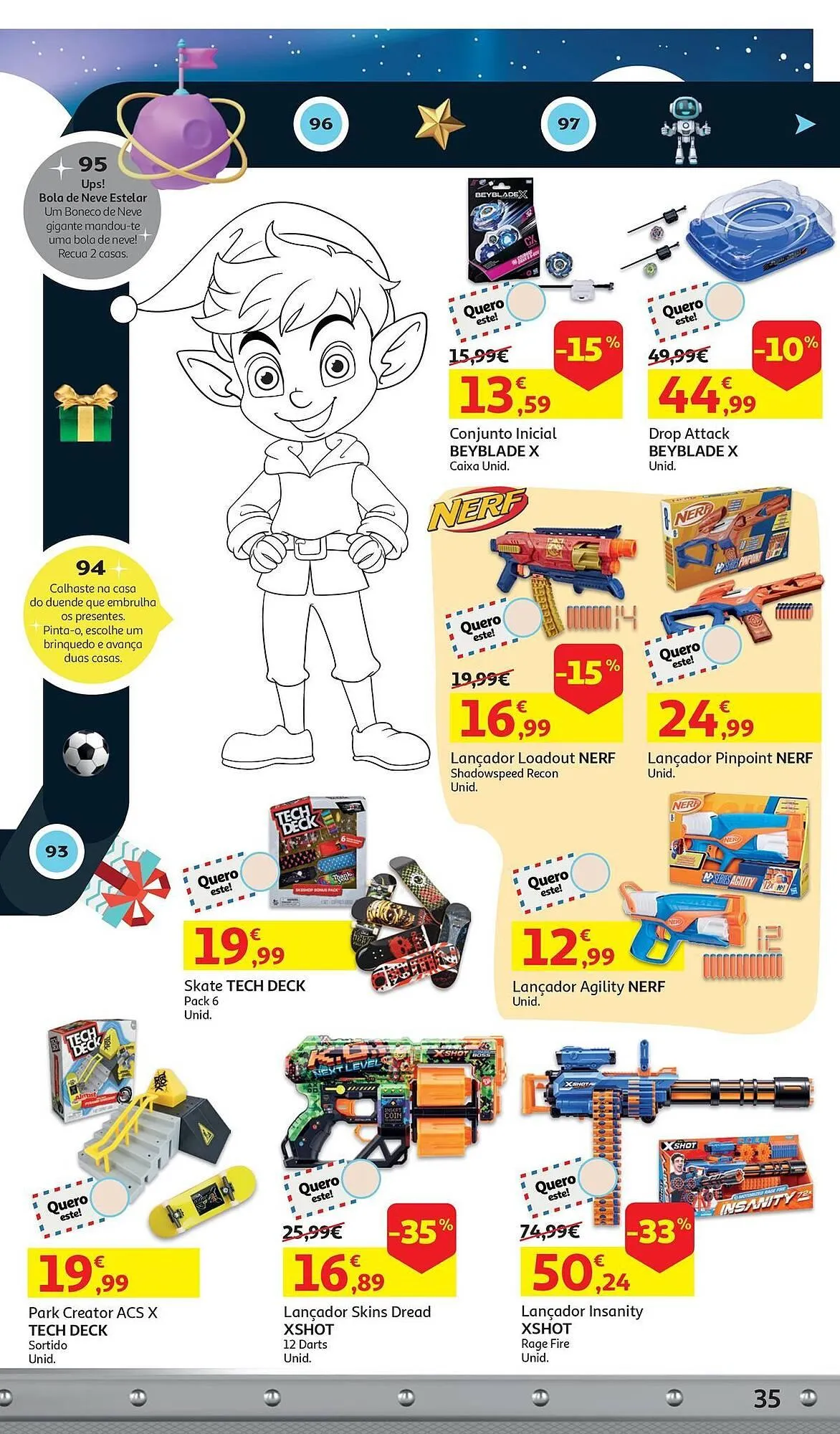 Folheto Folheto Auchan de 5 de novembro até 9 de dezembro 2025 - Pagina 35