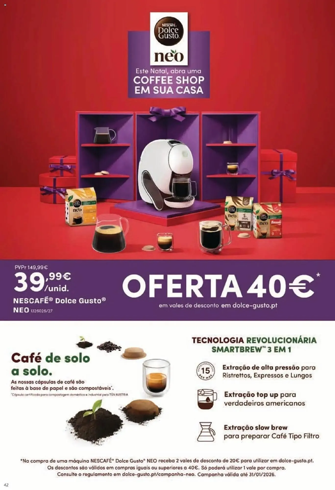 Folheto Folheto Radio Popular de 5 de dezembro até 26 de dezembro 2025 - Pagina 42