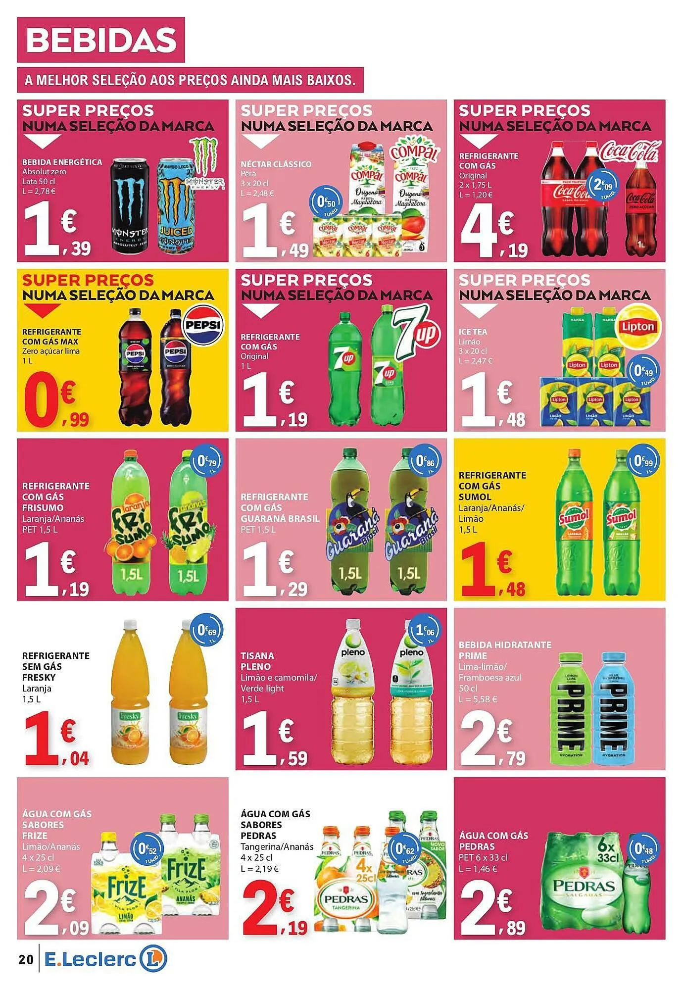 Folheto Folheto E.Leclerc de 3 de julho até 9 de julho 2025 - Pagina 20