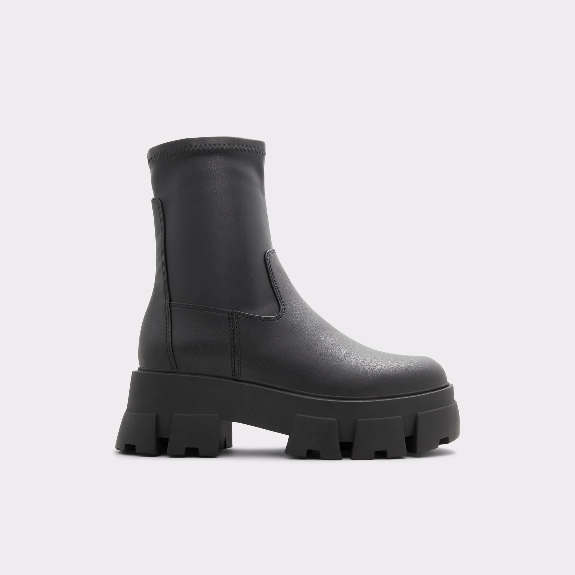 Botins rasos em preto - GRANDSOLE