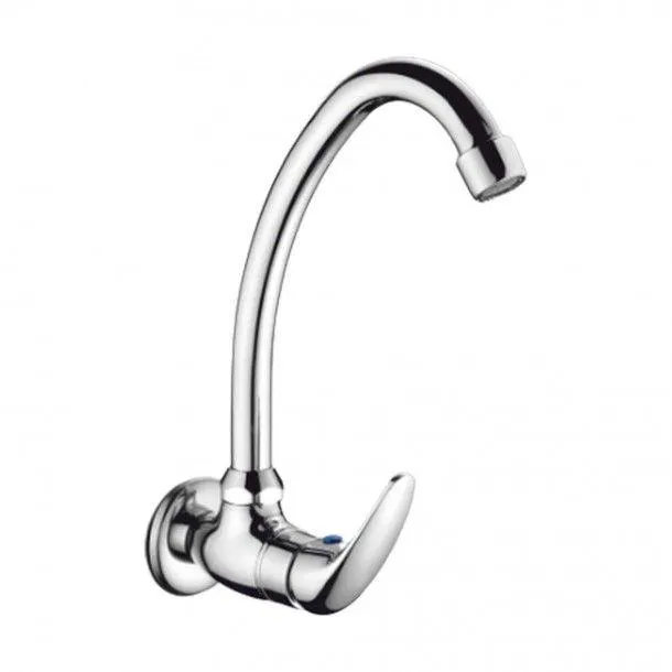 Torneira de Cozinha Parede Bica Alta 1 Água