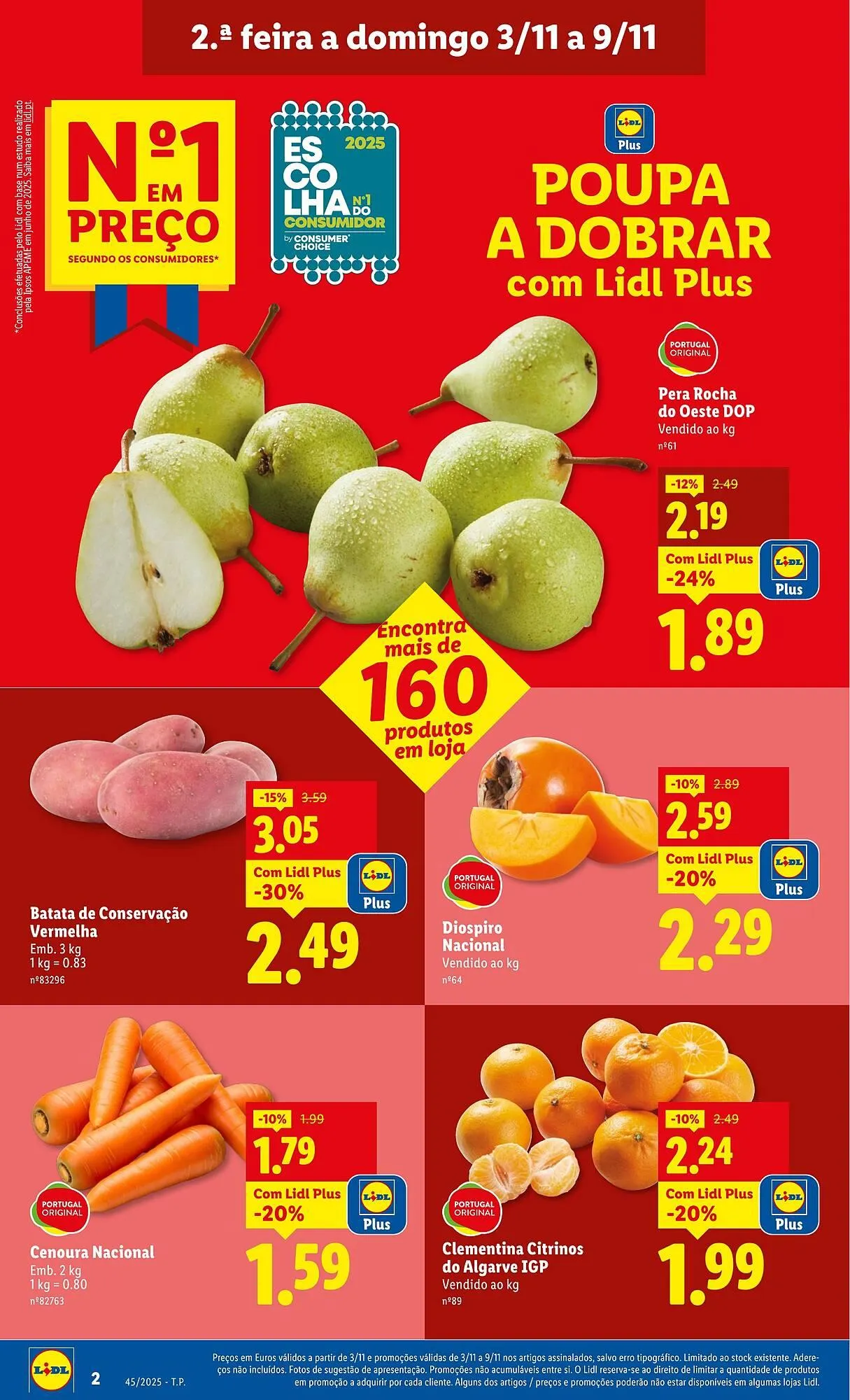 Folheto Folheto Lidl de 3 de novembro até 9 de novembro 2025 - Pagina 2