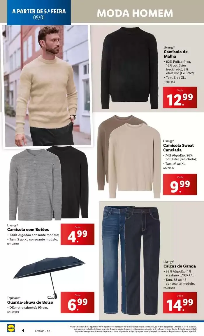 Folheto Melhores ofertas para todos os caçadores de pechinchas de 9 de janeiro até 15 de janeiro 2025 - Pagina 4