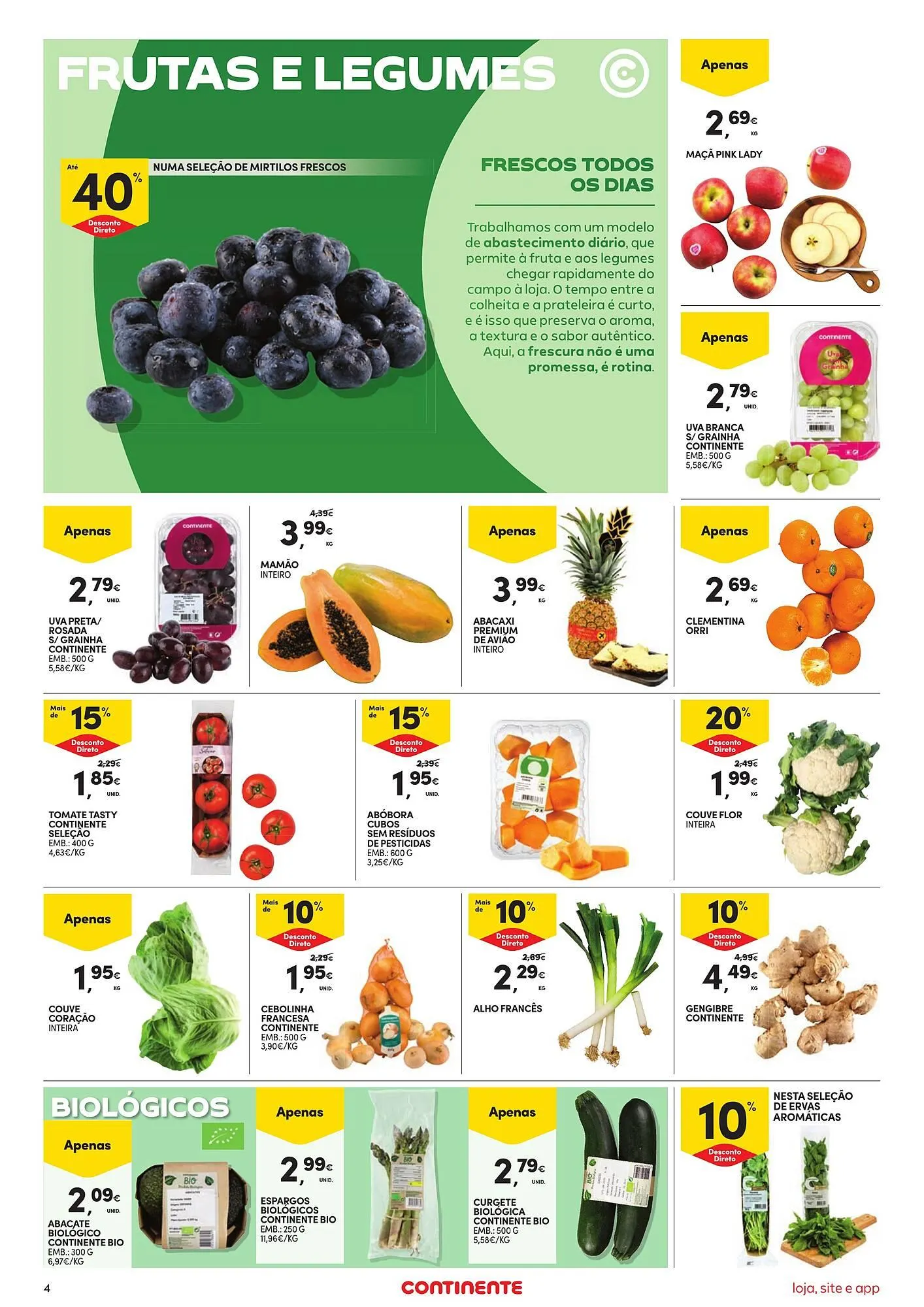 Folheto Folheto Continente Bom dia de 14 de abril até 20 de abril 2026 - Pagina 4