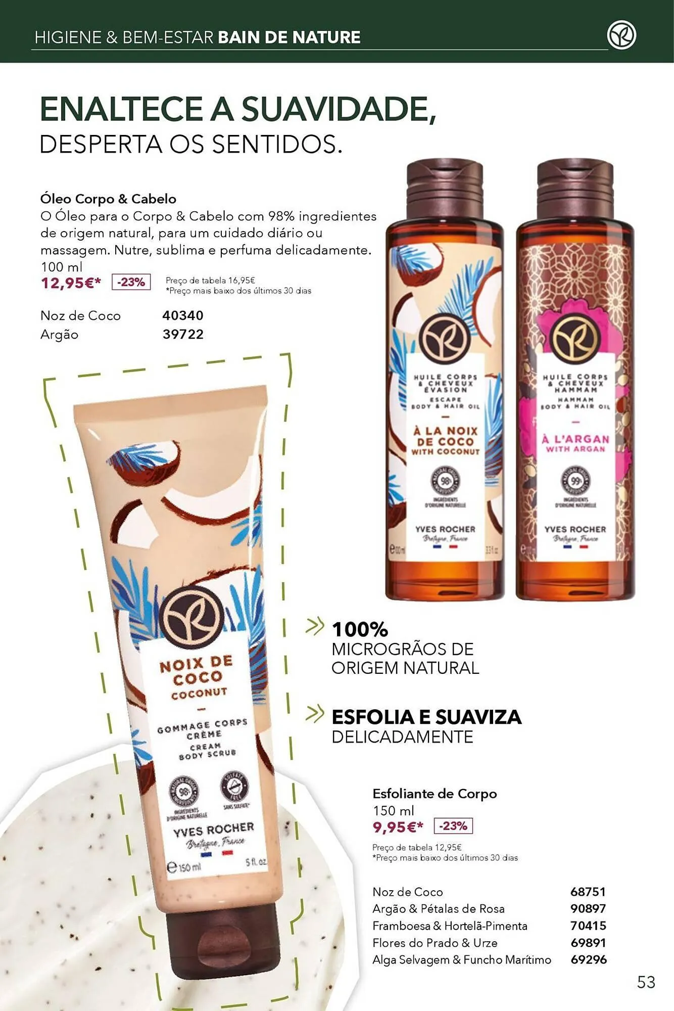 Folheto Folheto Yves Rocher de 30 de janeiro até 26 de fevereiro 2025 - Pagina 53