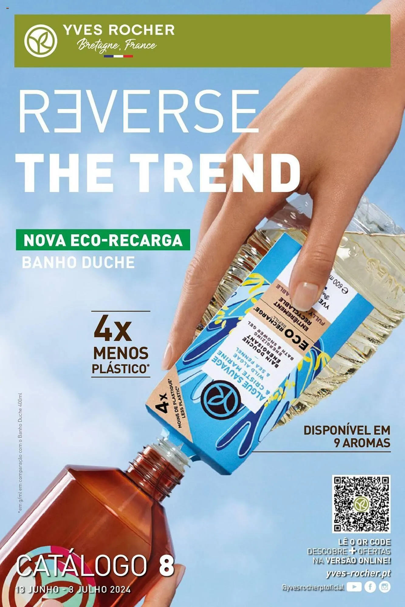 Folheto Folheto Yves Rocher de 13 de junho até 3 de julho 2024 - Pagina 1