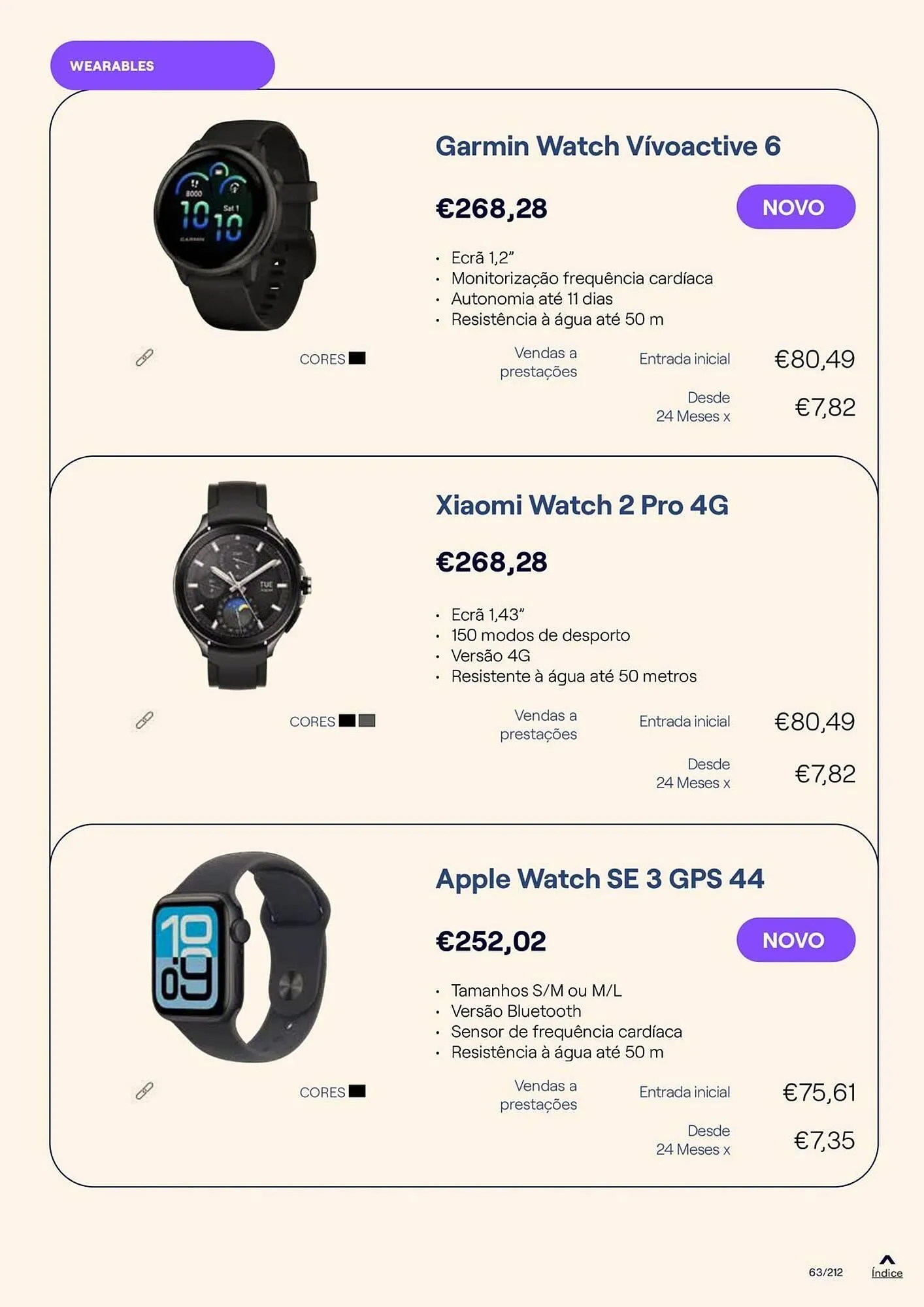 Folheto Catálogo MEO de 20 de outubro até 31 de dezembro 2025 - Pagina 63