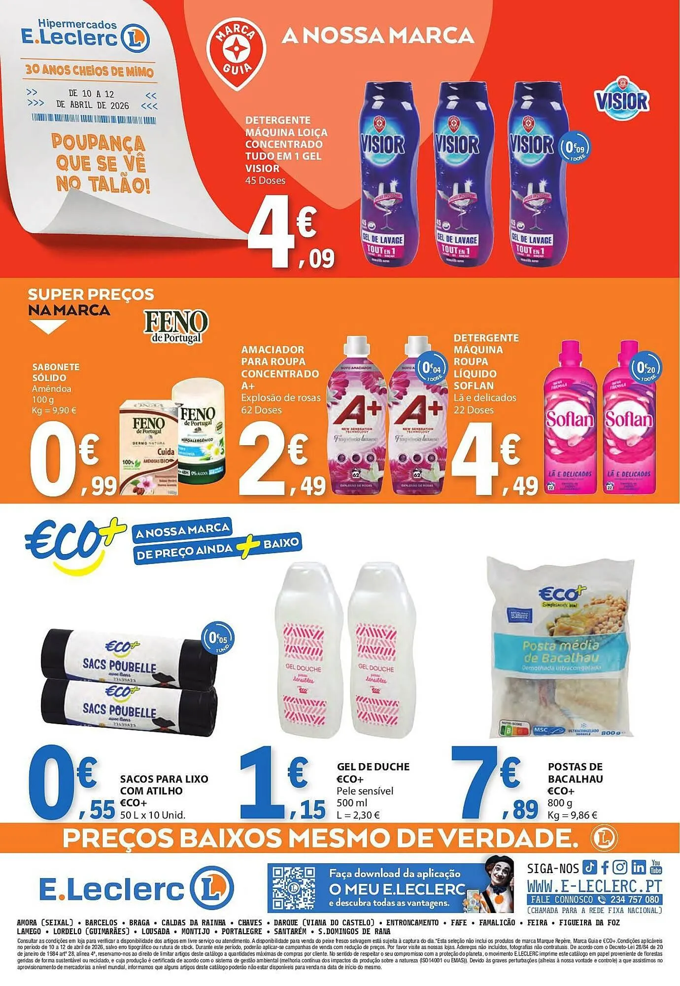 Folheto Folheto E.Leclerc de 10 de abril até 12 de abril 2026 - Pagina 4