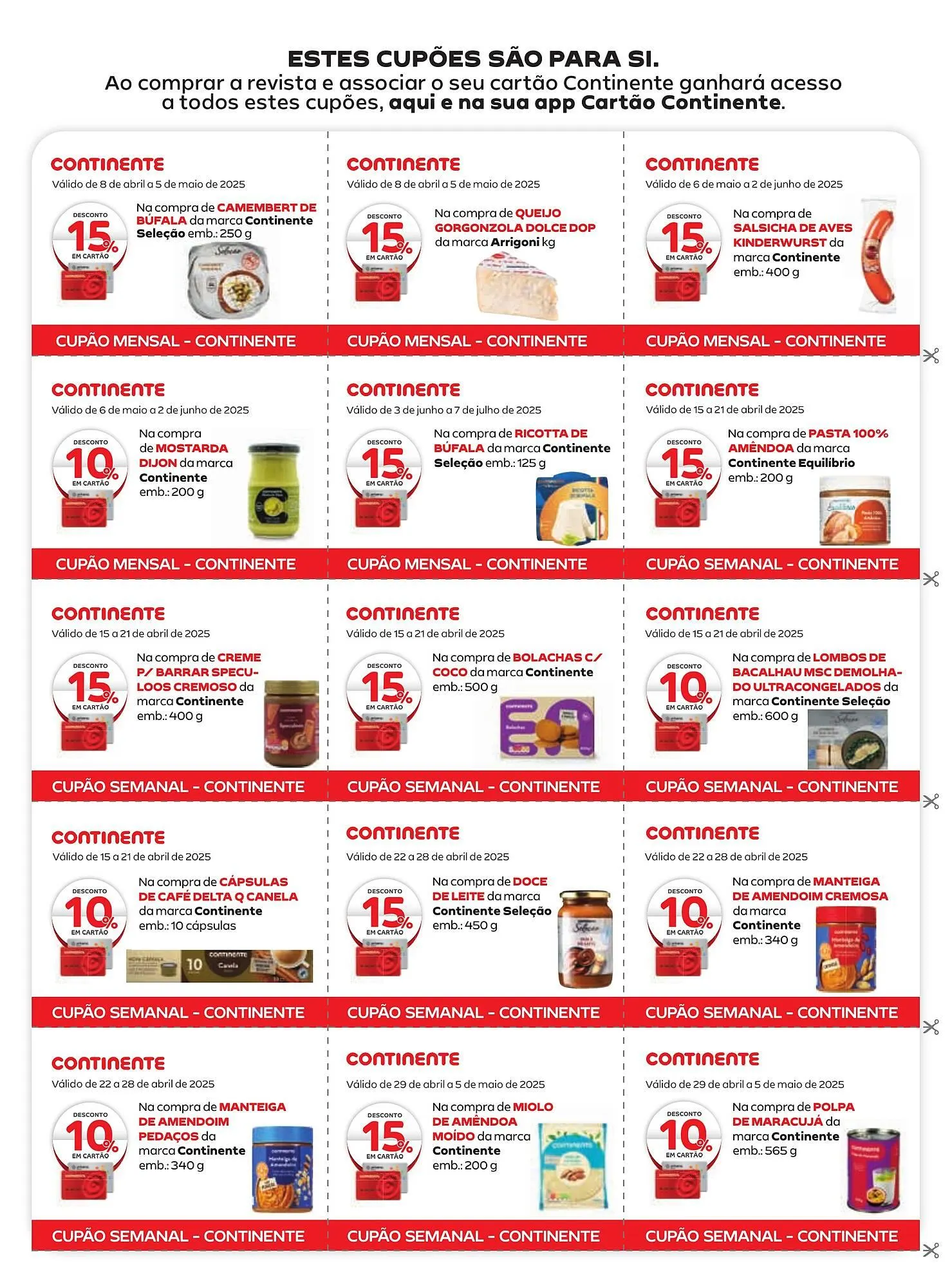 Folheto Folheto Continente de 8 de abril até 8 de julho 2025 - Pagina 40