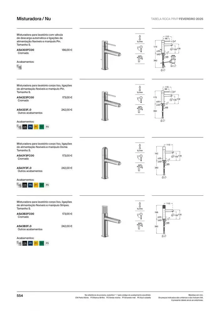 Folheto Soluções de Banho  de 6 de janeiro até 31 de dezembro 2025 - Pagina 556