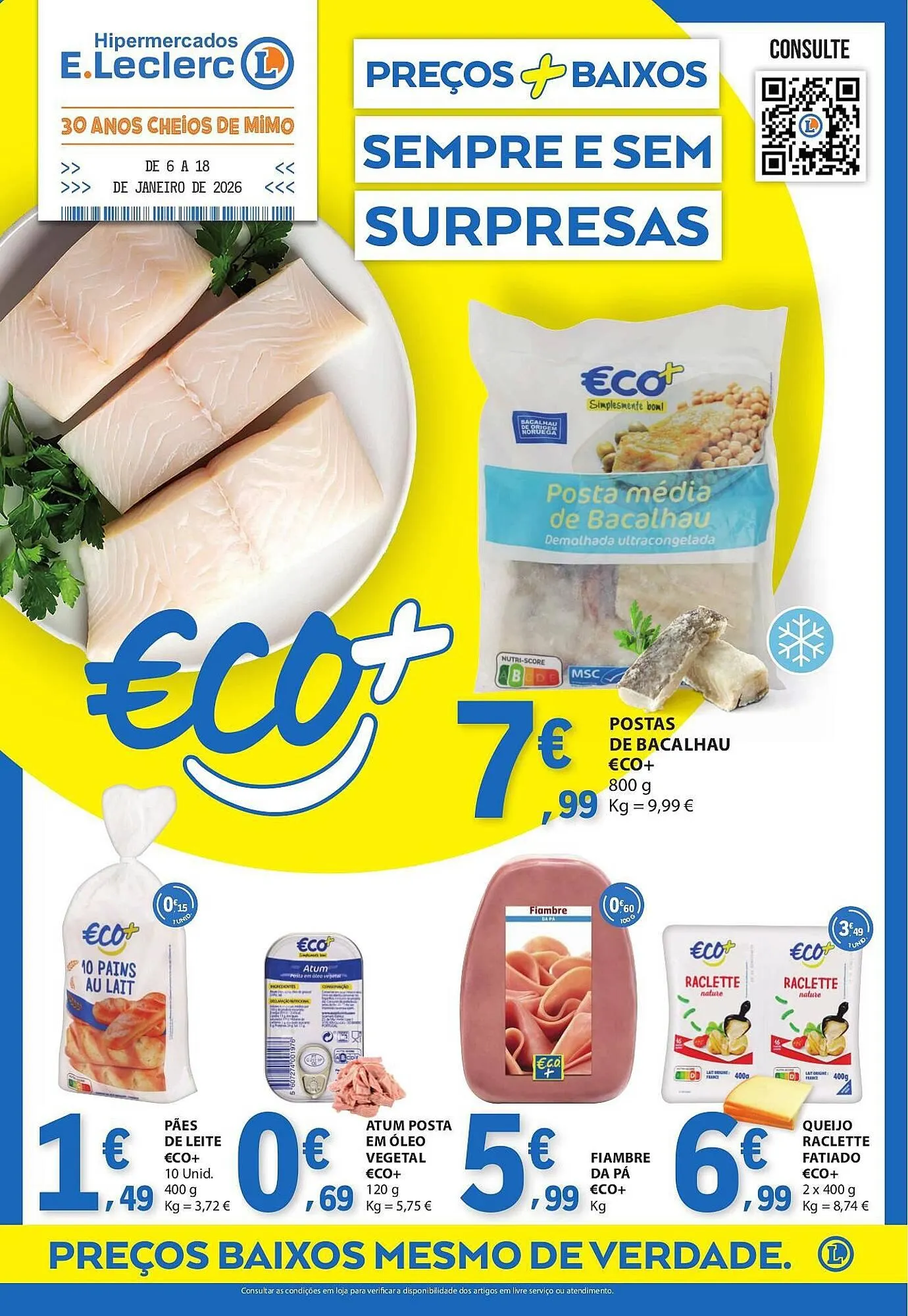 Folheto Folheto E.Leclerc de 6 de janeiro até 18 de janeiro 2026 - Pagina 1