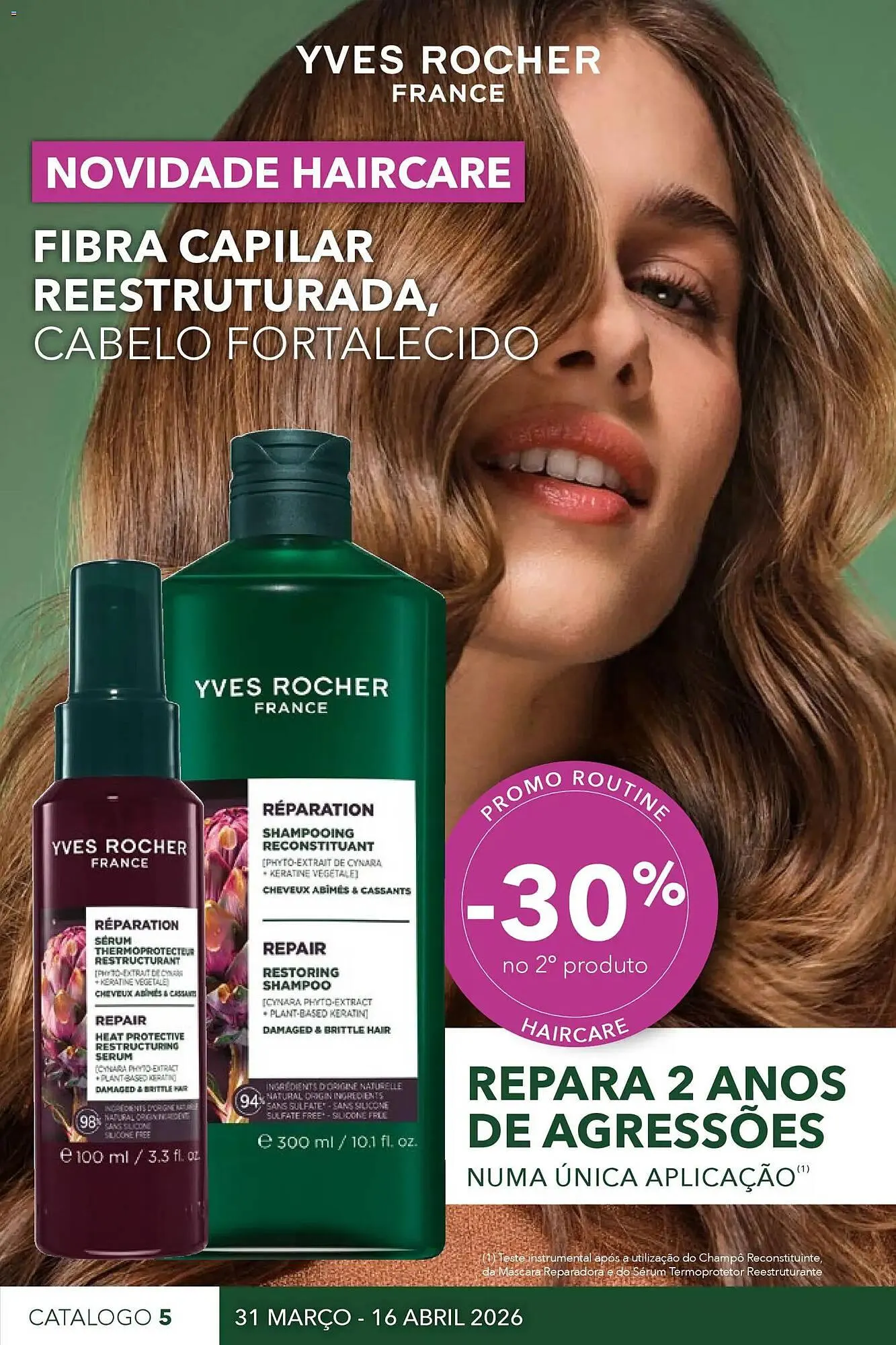 Folheto Catálogo Yves Rocher de 31 de março até 17 de abril 2026 - Pagina 1