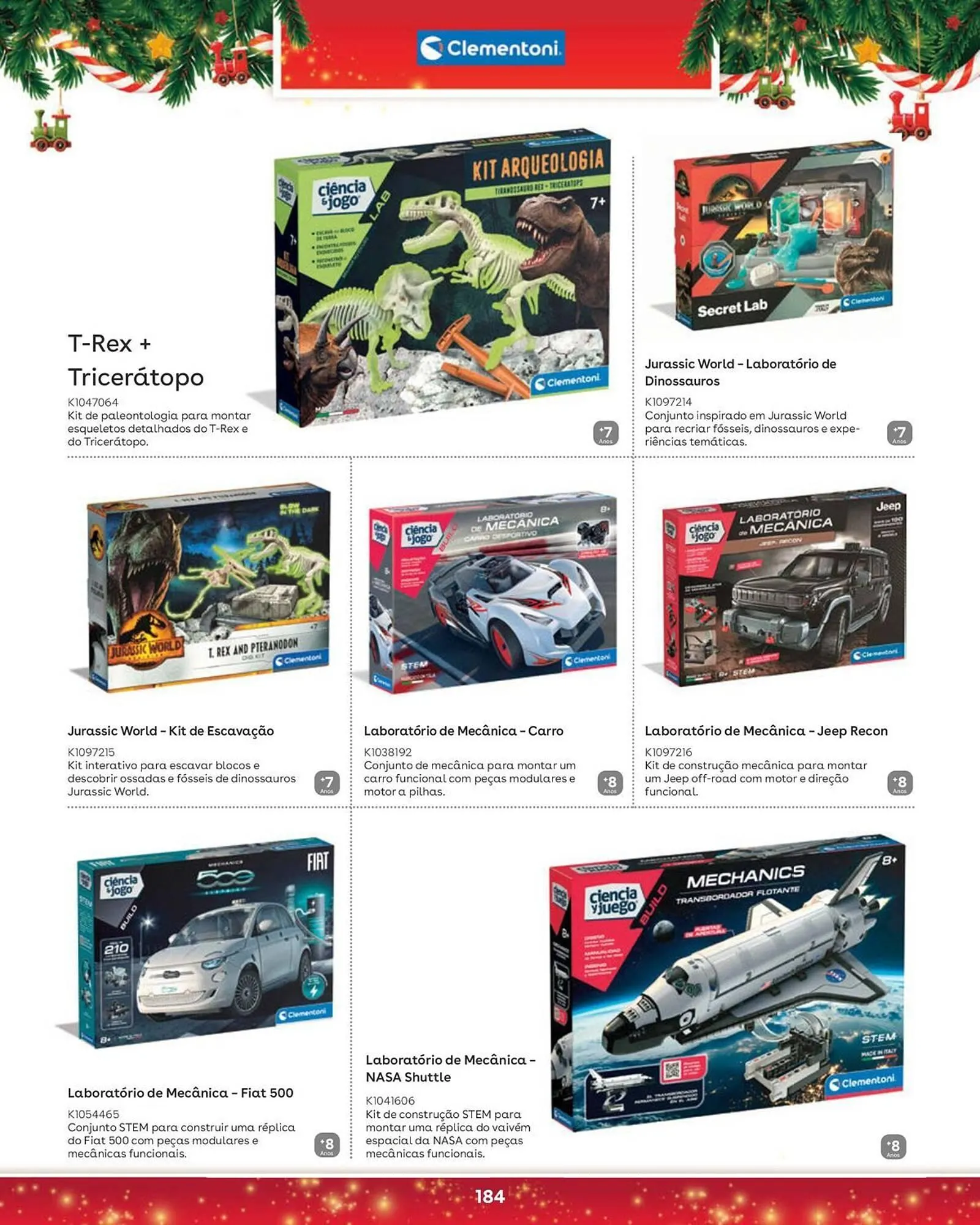 Folheto Catálogo Toys R Us de 5 de novembro até 5 de janeiro 2026 - Pagina 184