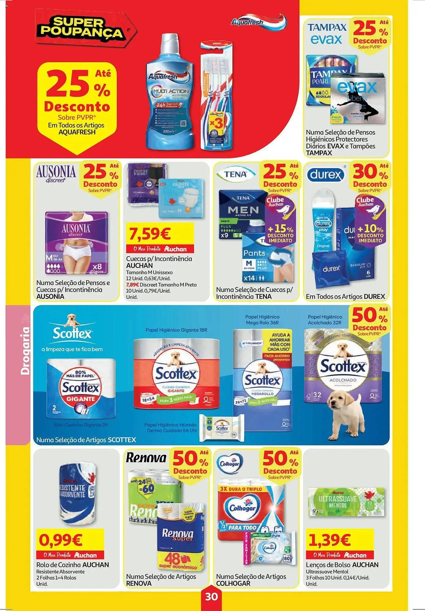 Folheto Folheto Auchan de 27 de novembro até 4 de dezembro 2025 - Pagina 30