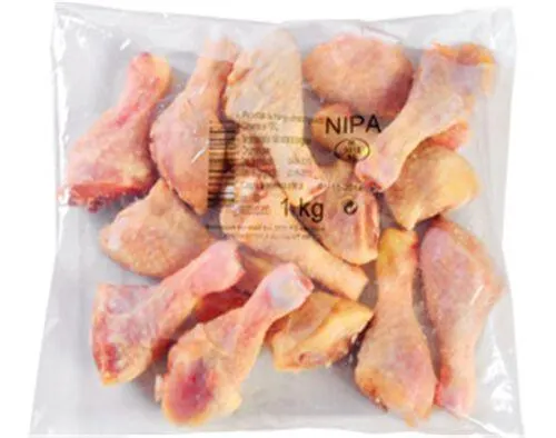 perninhas de frango congelado embalagem familiar 1kg