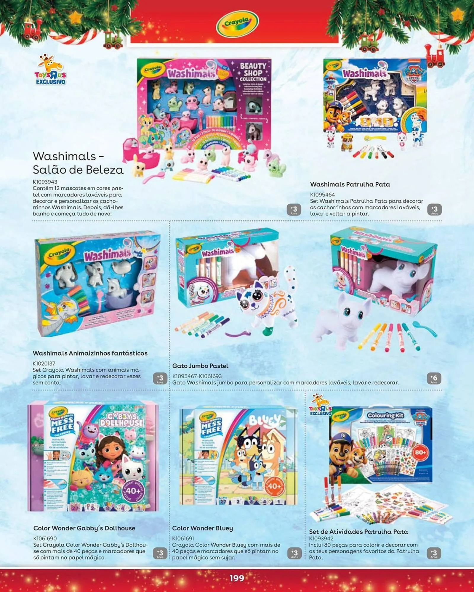 Folheto Catálogo Toys R Us de 5 de novembro até 5 de janeiro 2026 - Pagina 199