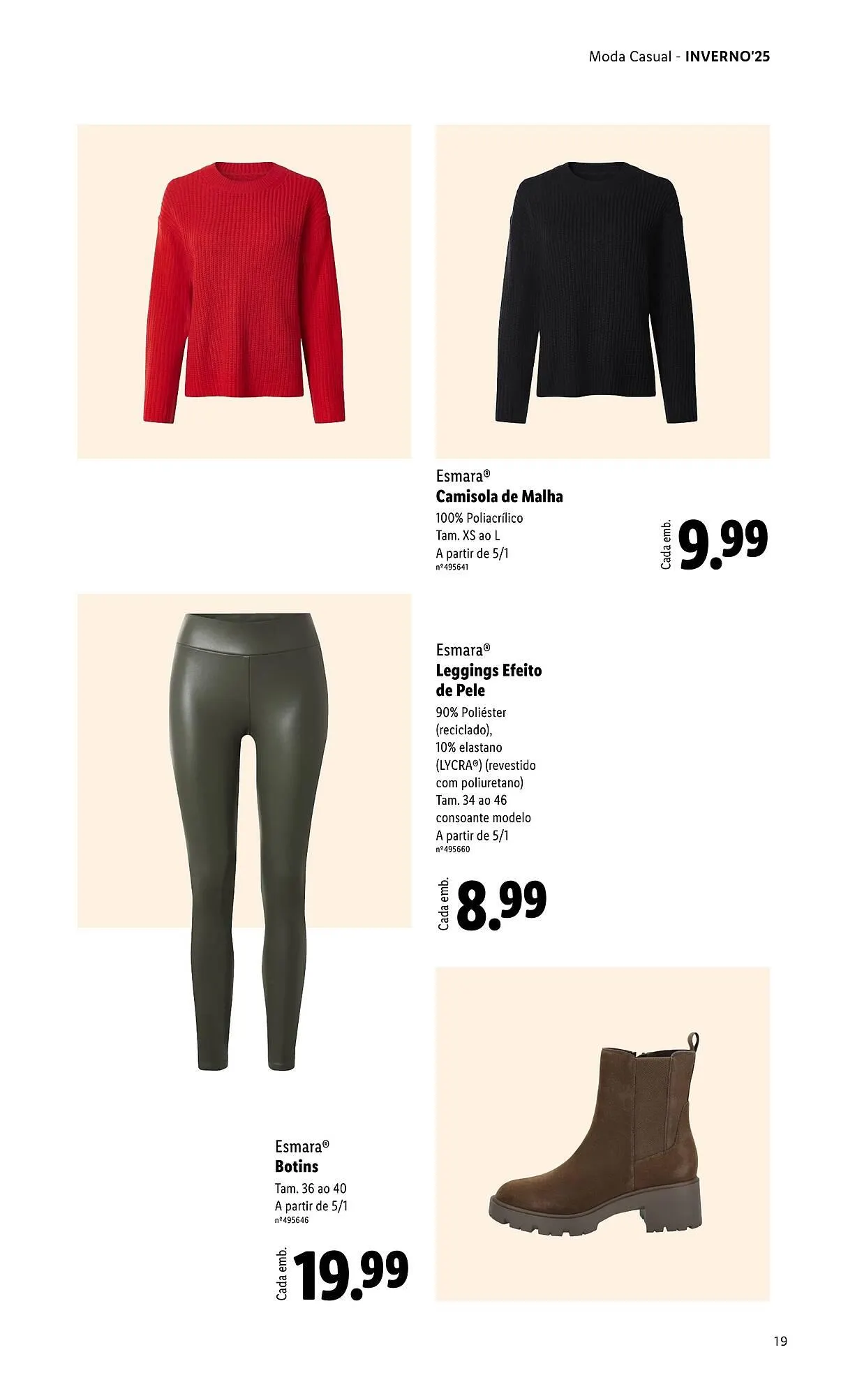 Folheto Folheto Lidl de 1 de dezembro até 4 de julho 2026 - Pagina 19