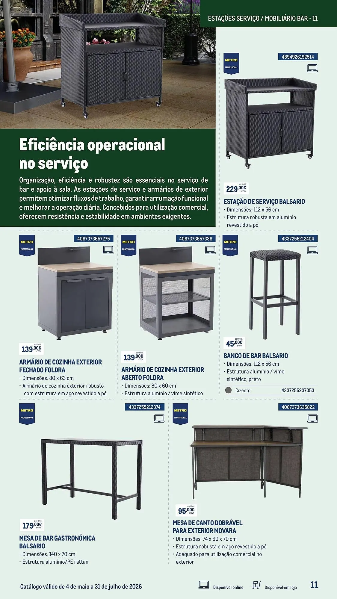 Folheto Catálogo Makro de 4 de maio até 31 de julho 2026 - Pagina 11