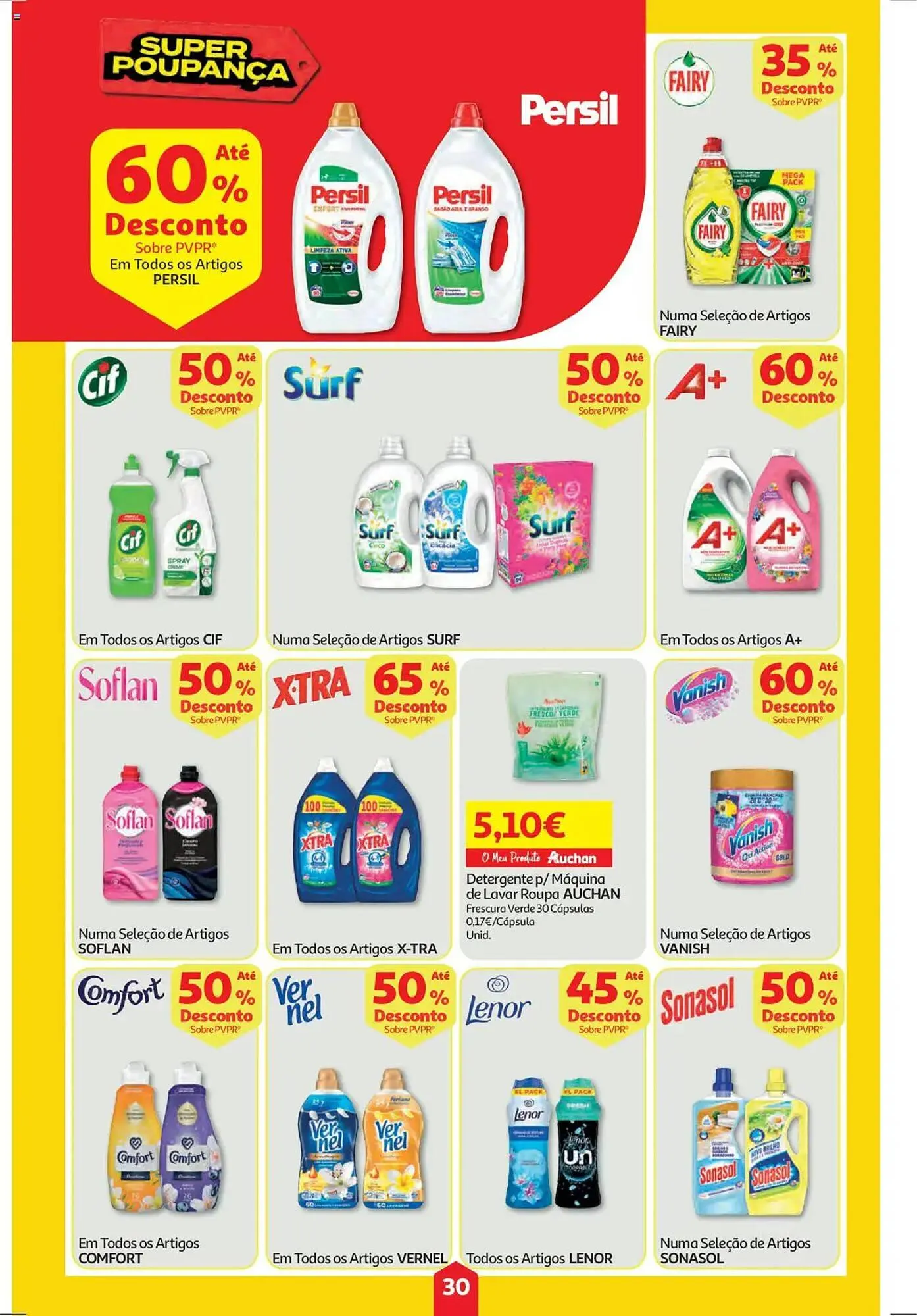 Folheto Folheto Auchan de 2 de outubro até 9 de outubro 2025 - Pagina 30