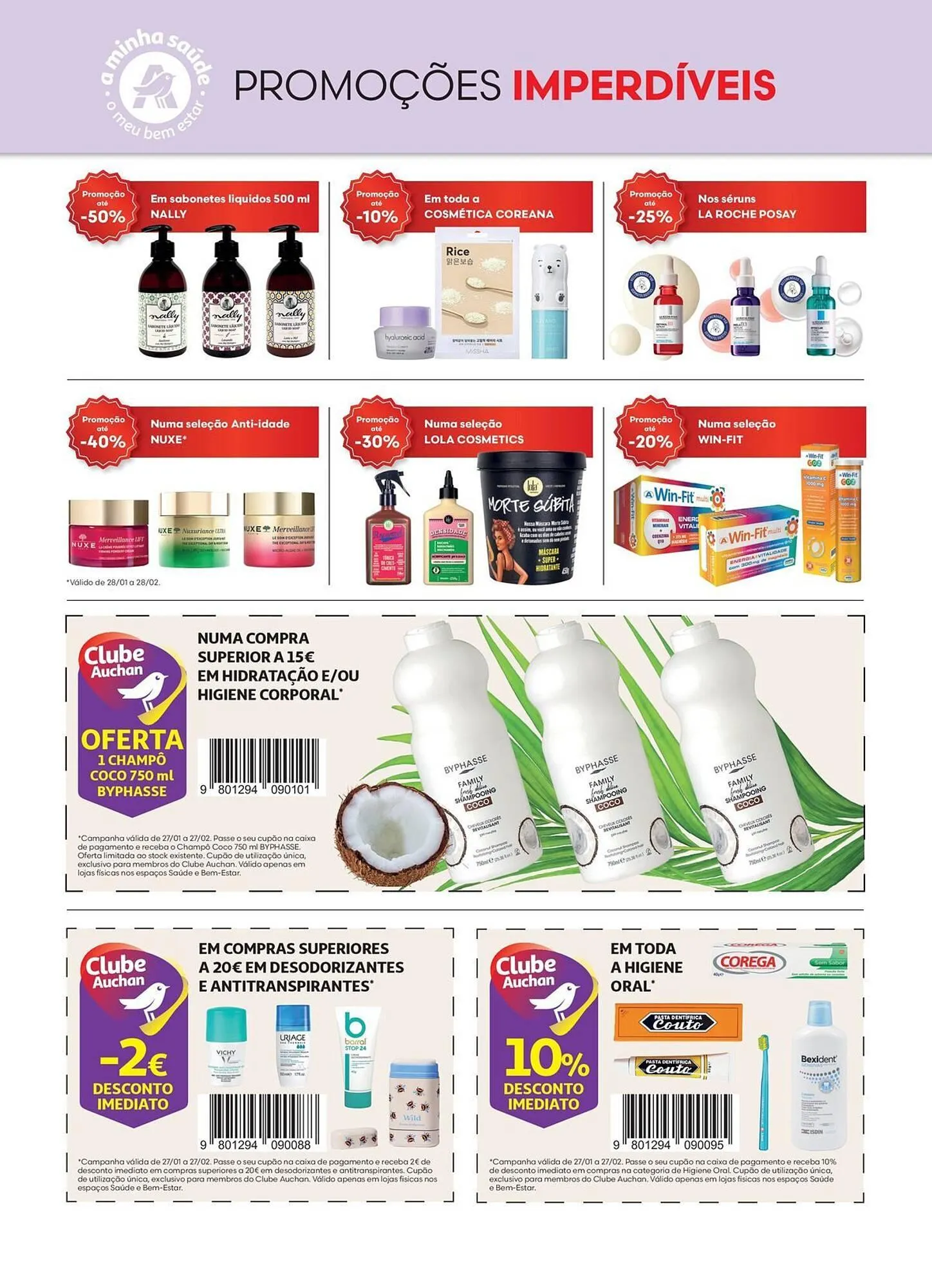 Folheto Folheto Auchan de 27 de janeiro até 27 de fevereiro 2026 - Pagina 44