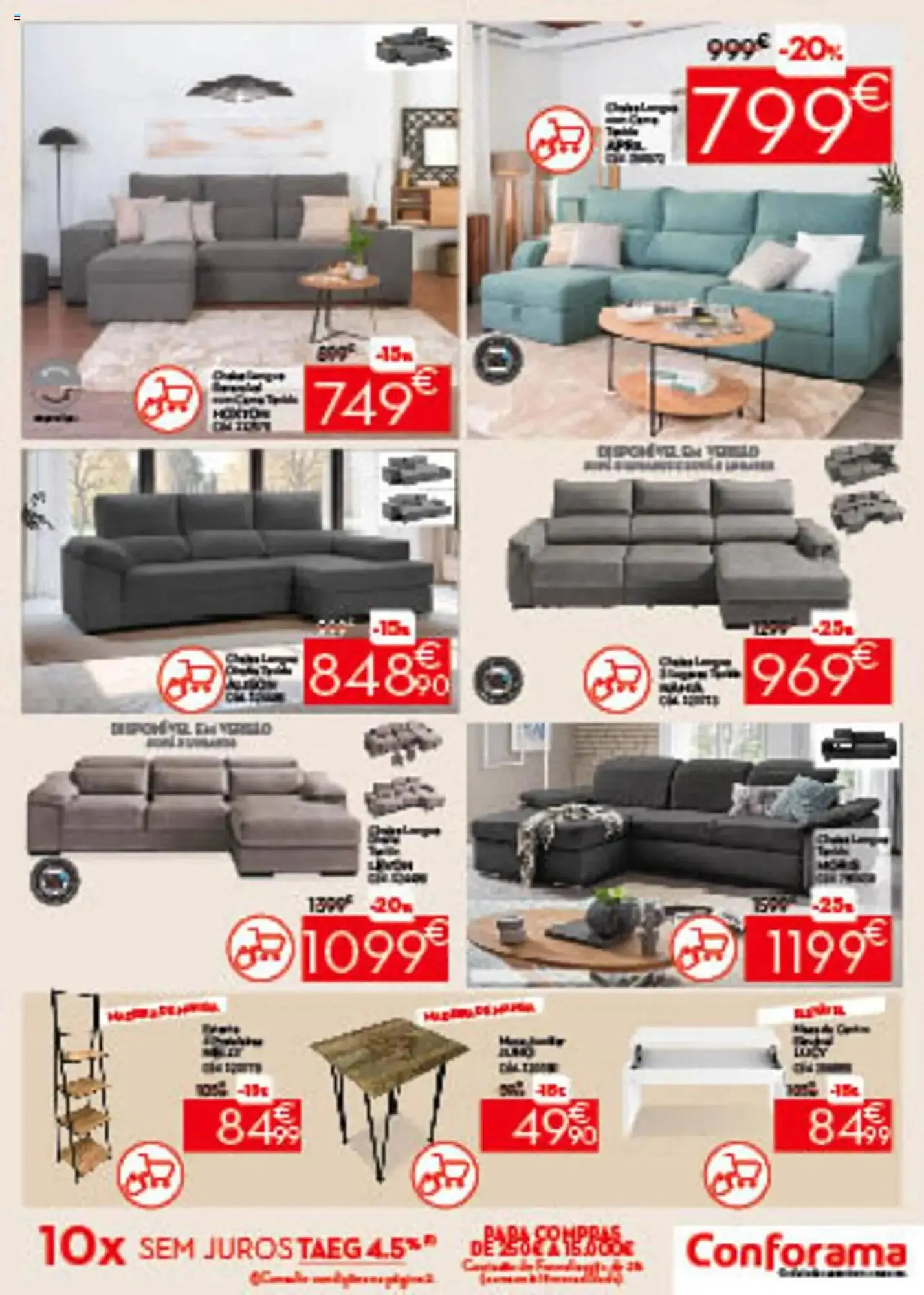 Folheto Folheto Conforama de 27 de fevereiro até 26 de março 2025 - Pagina 3