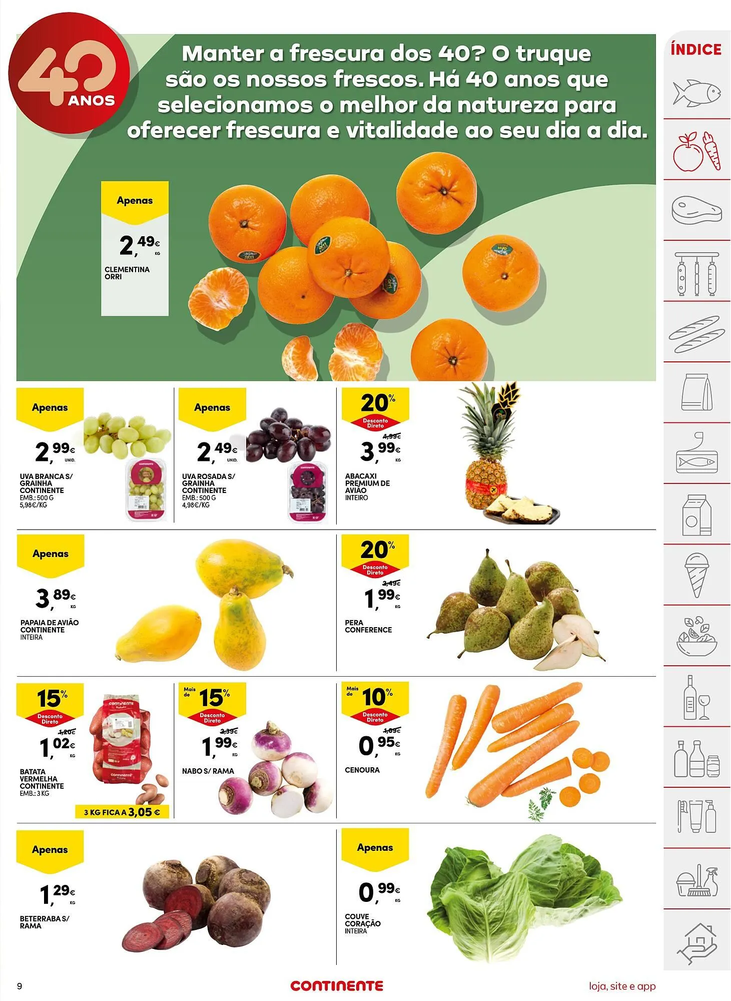 Folheto Folheto Continente de 25 de março até 31 de março 2025 - Pagina 9