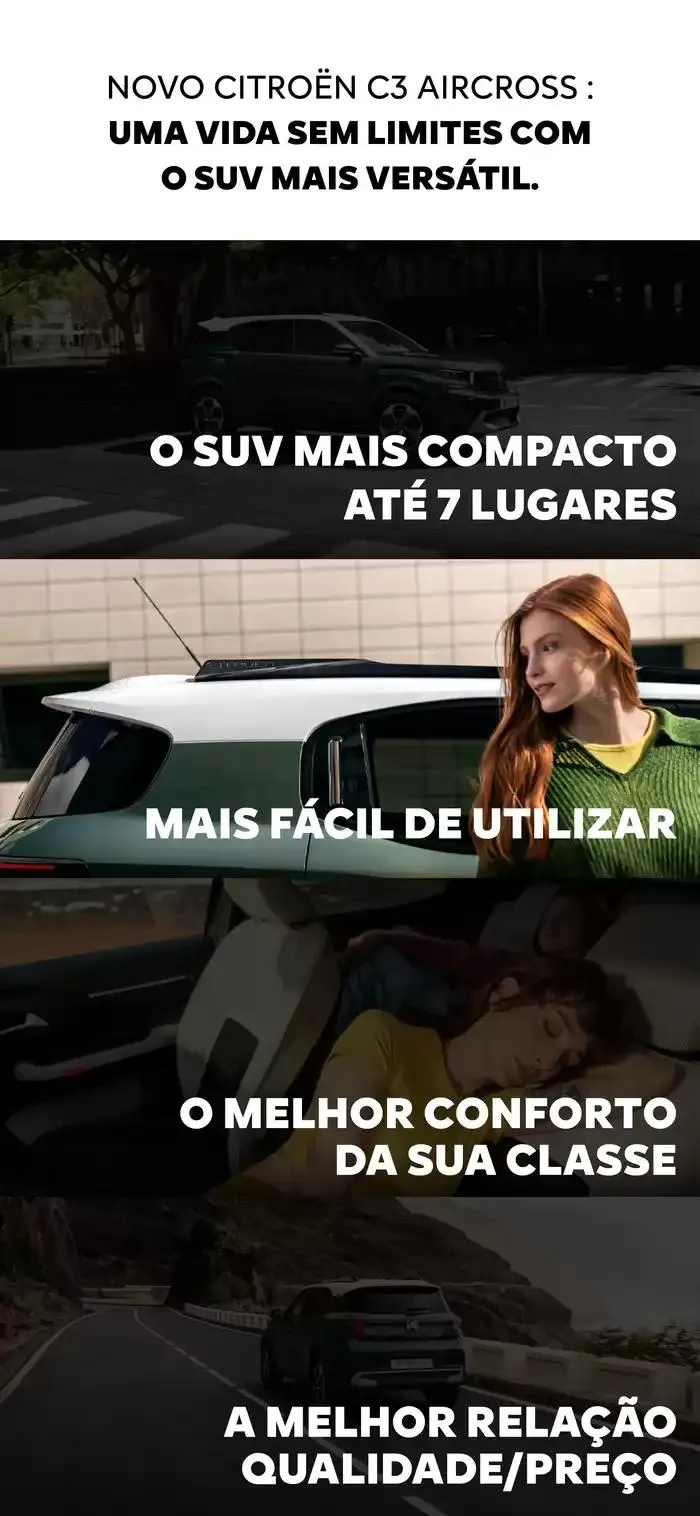 Folheto Catálogo Citroen Novo C3 Aircross de 18 de novembro até 18 de novembro 2025 - Pagina 7