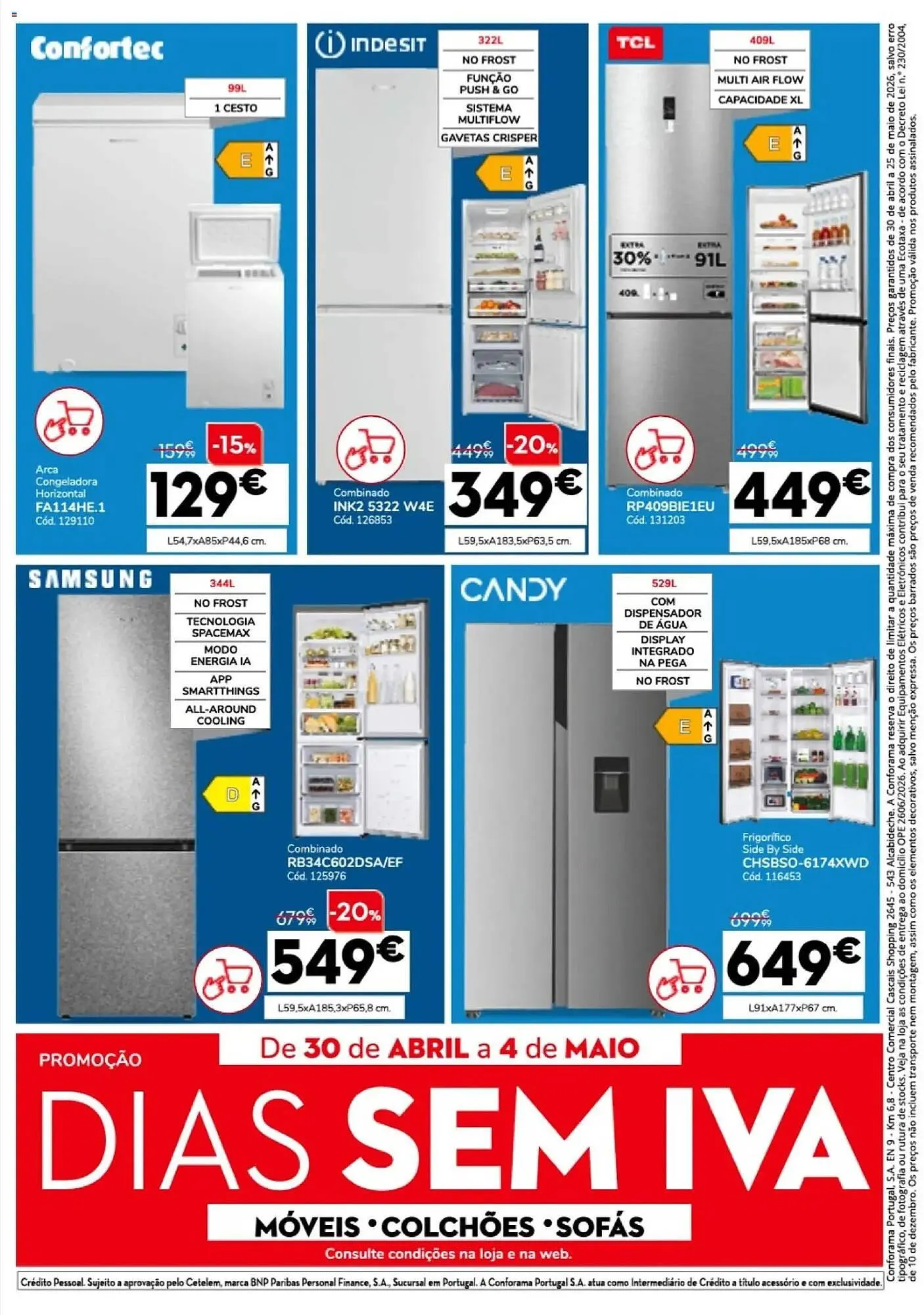 Folheto Folheto Conforama de 30 de abril até 26 de maio 2026 - Pagina 16
